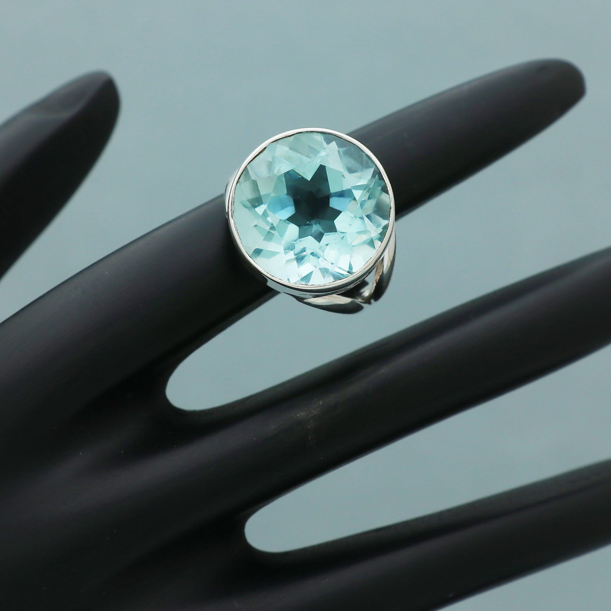 Blue Topaz Ring