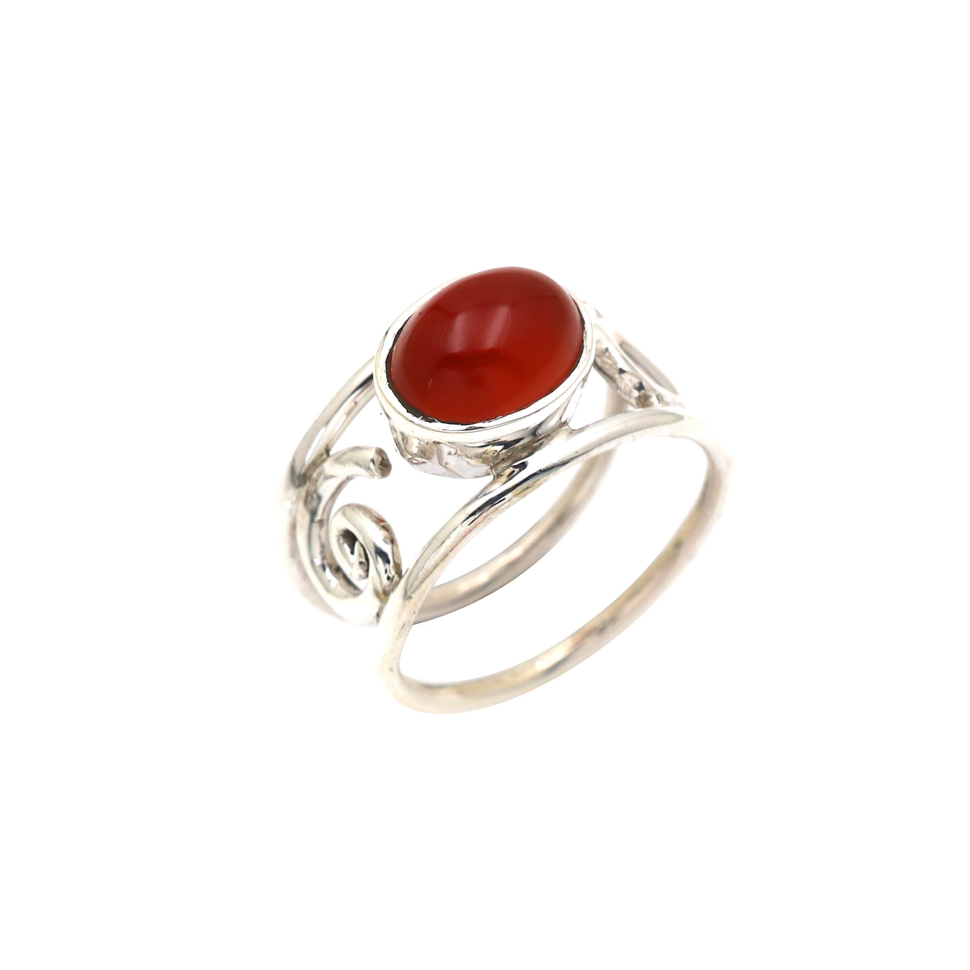 Aaru Red Onyx Ring
