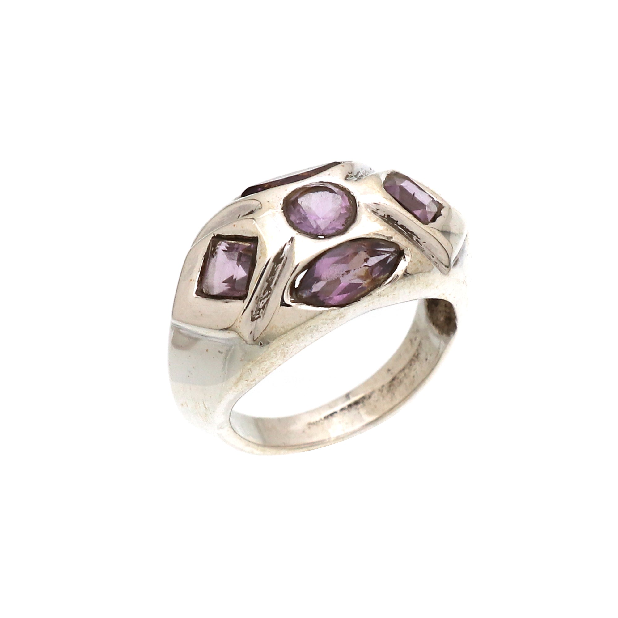 Trapez Band Silver