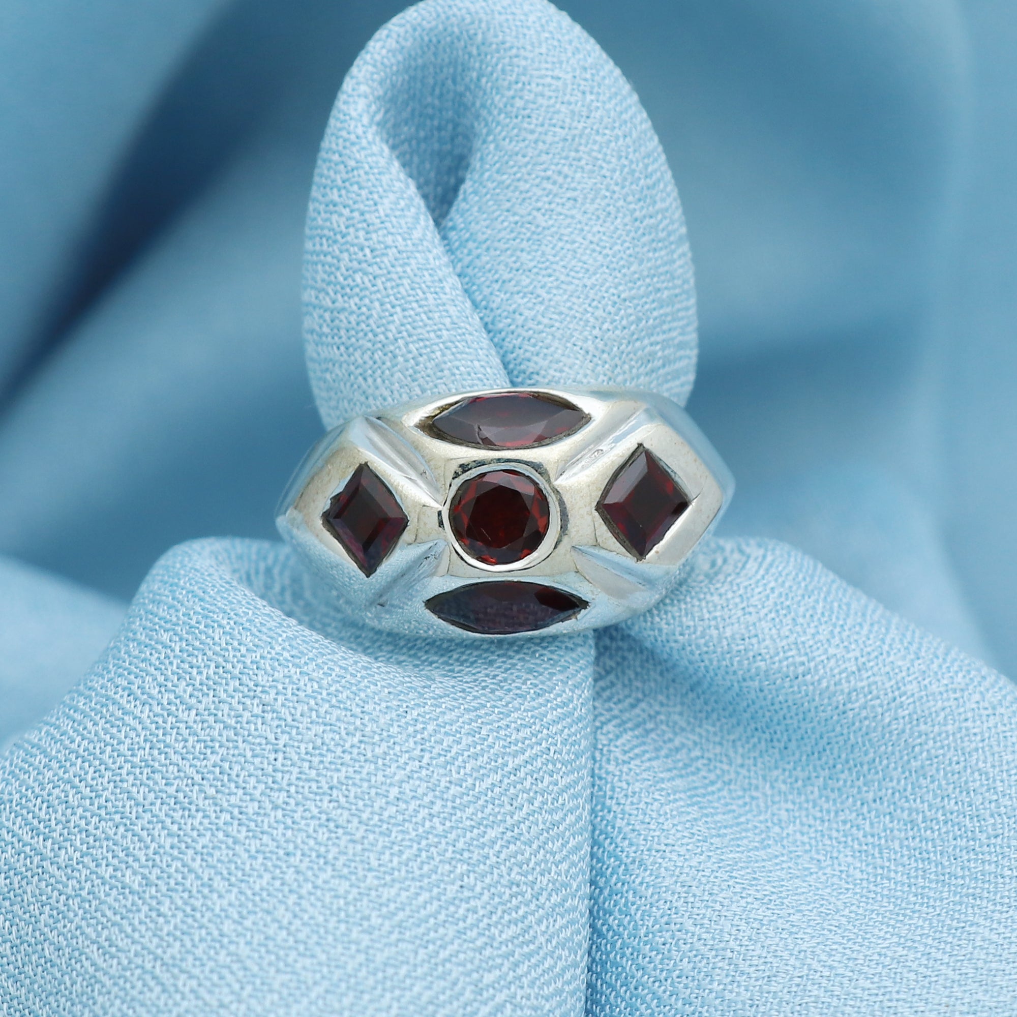 Trapez Band Silver