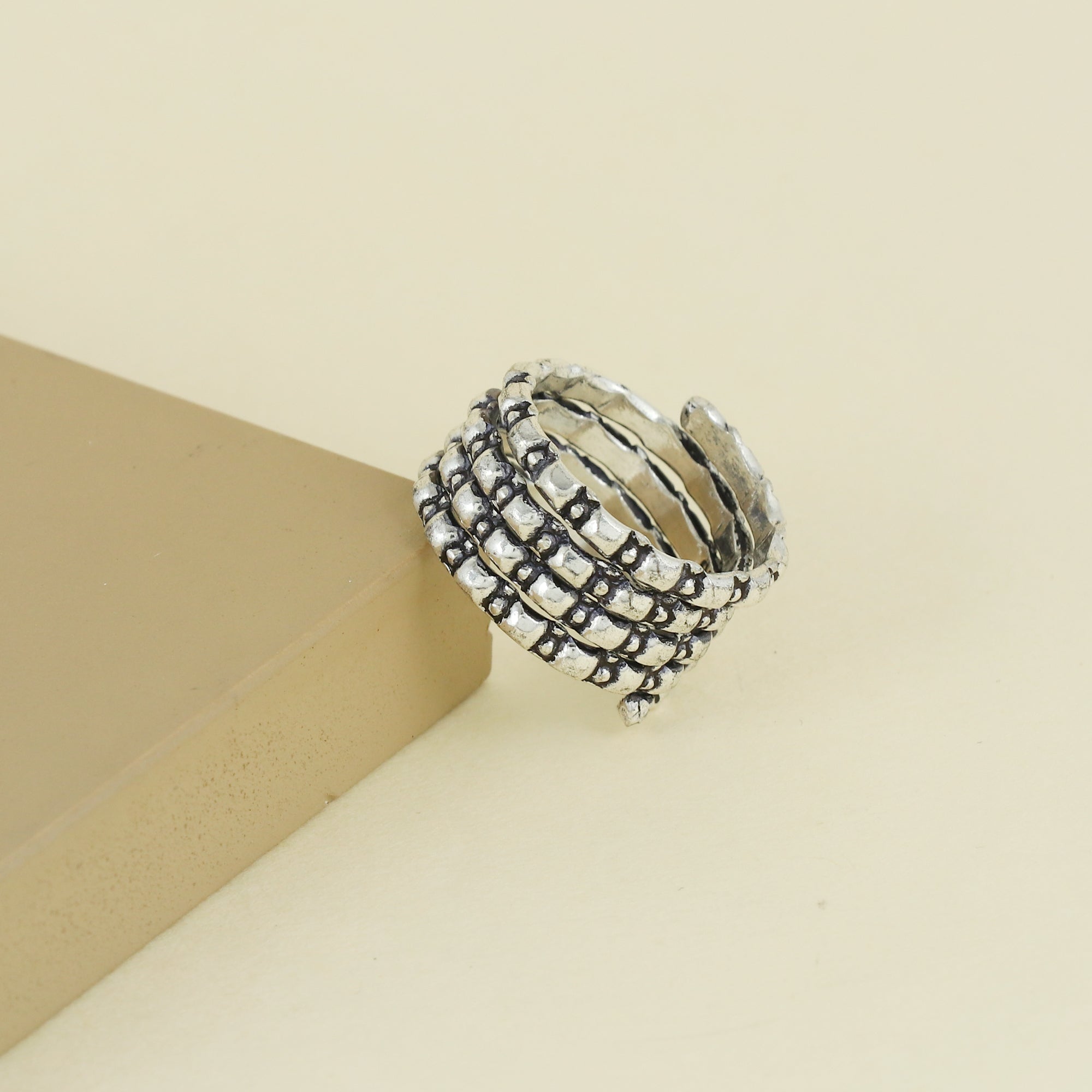 Lustrous Silver Charm