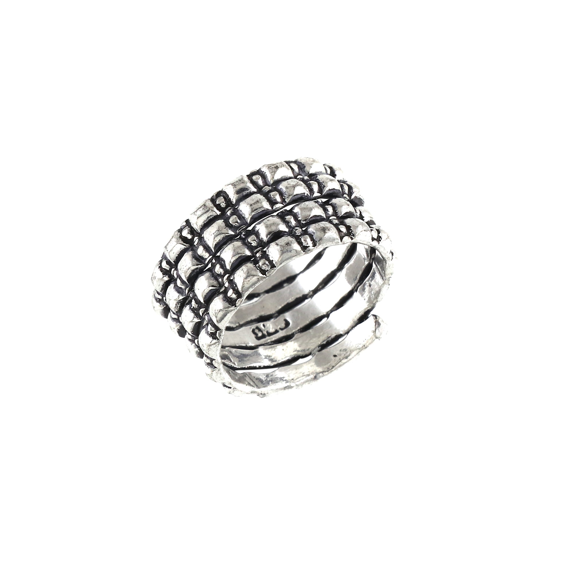 Lustrous Silver Charm