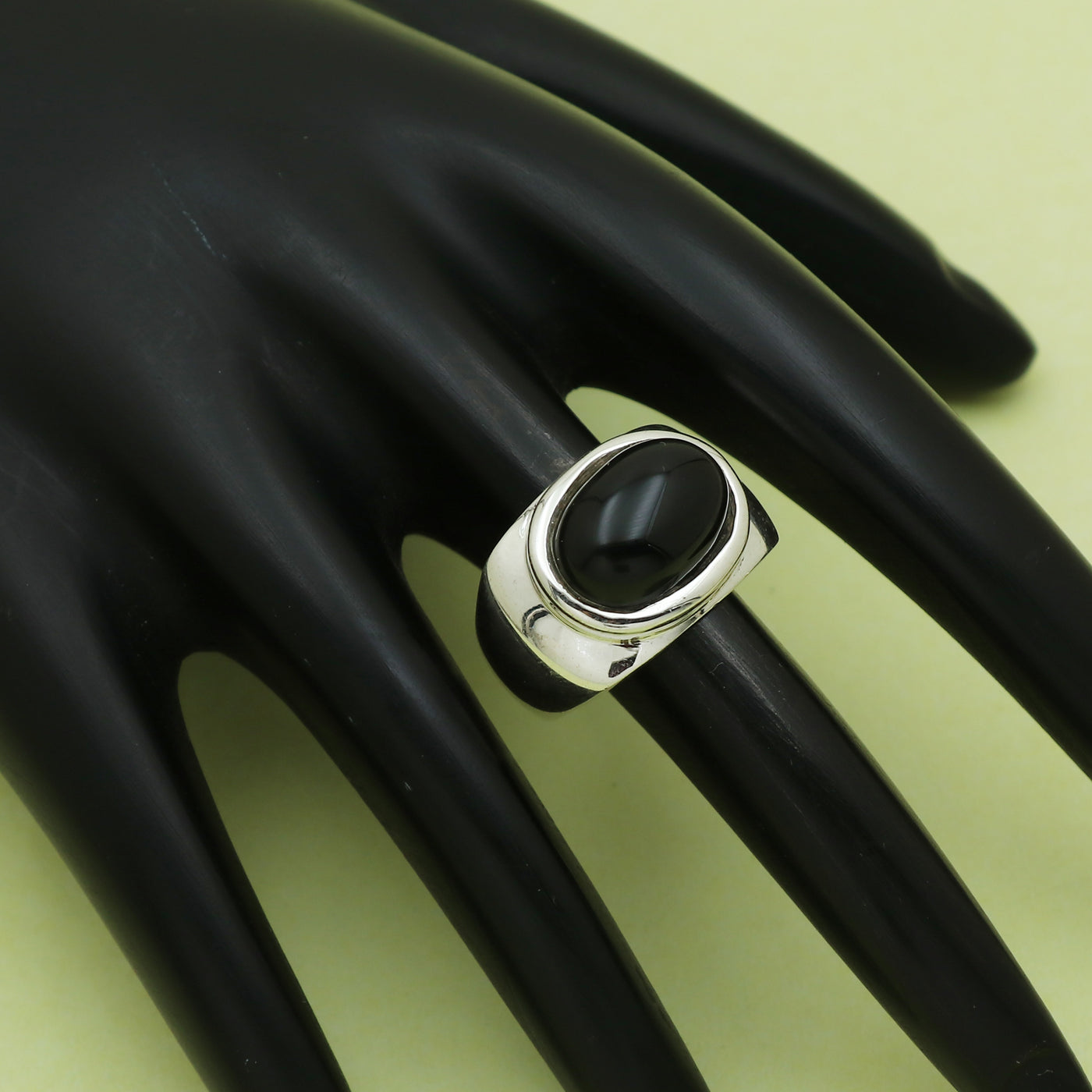 Gentle Black Onyx Ring