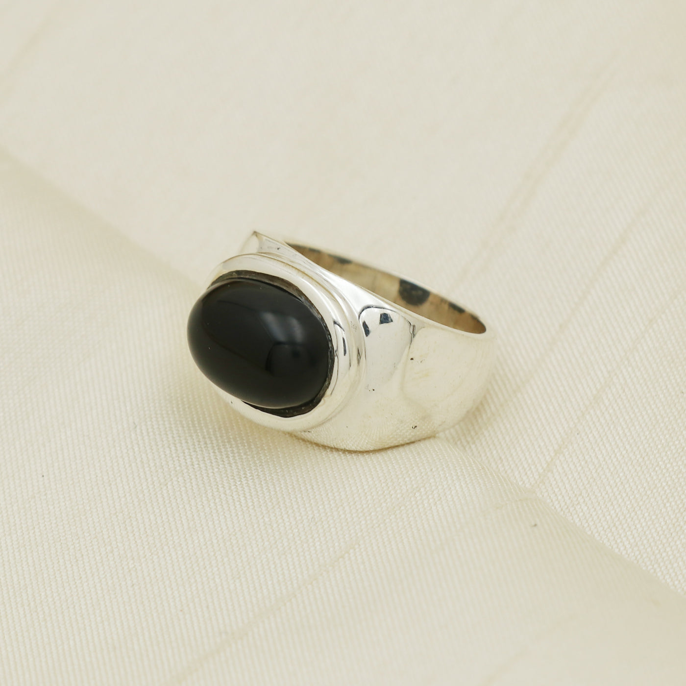 Gentle Black Onyx Ring