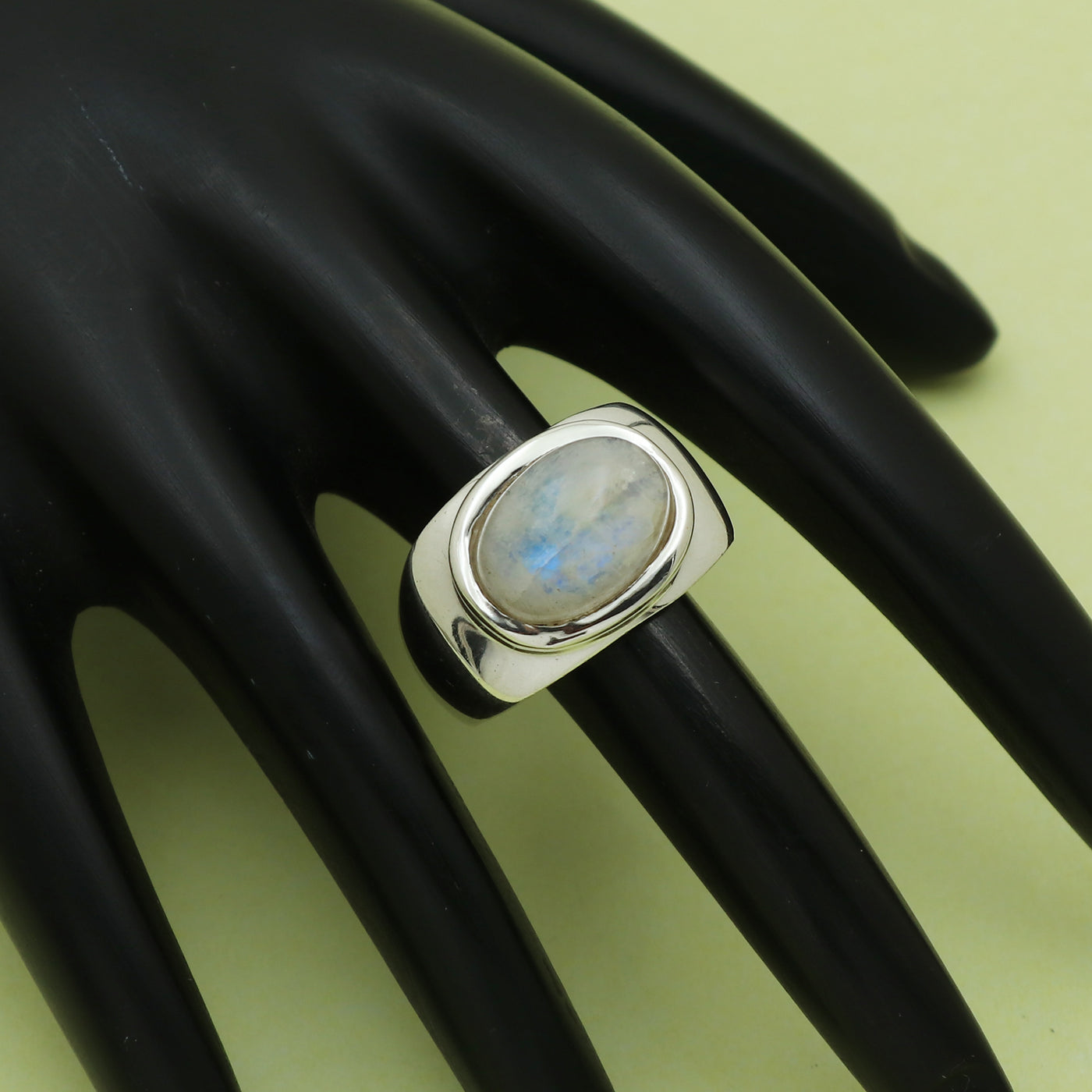 Gentle Moonstone Ring