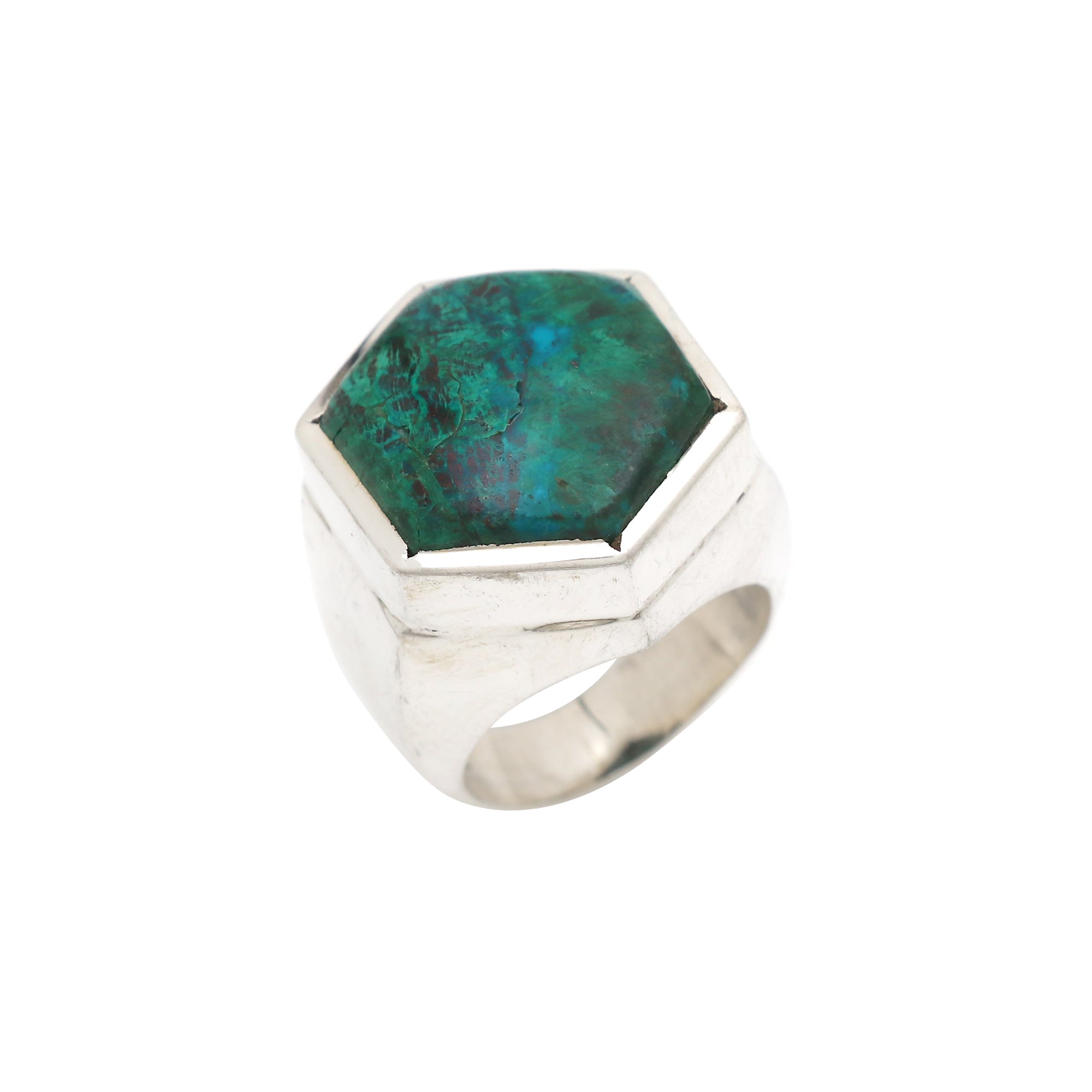 Bold Chic Chrysocolla Ring