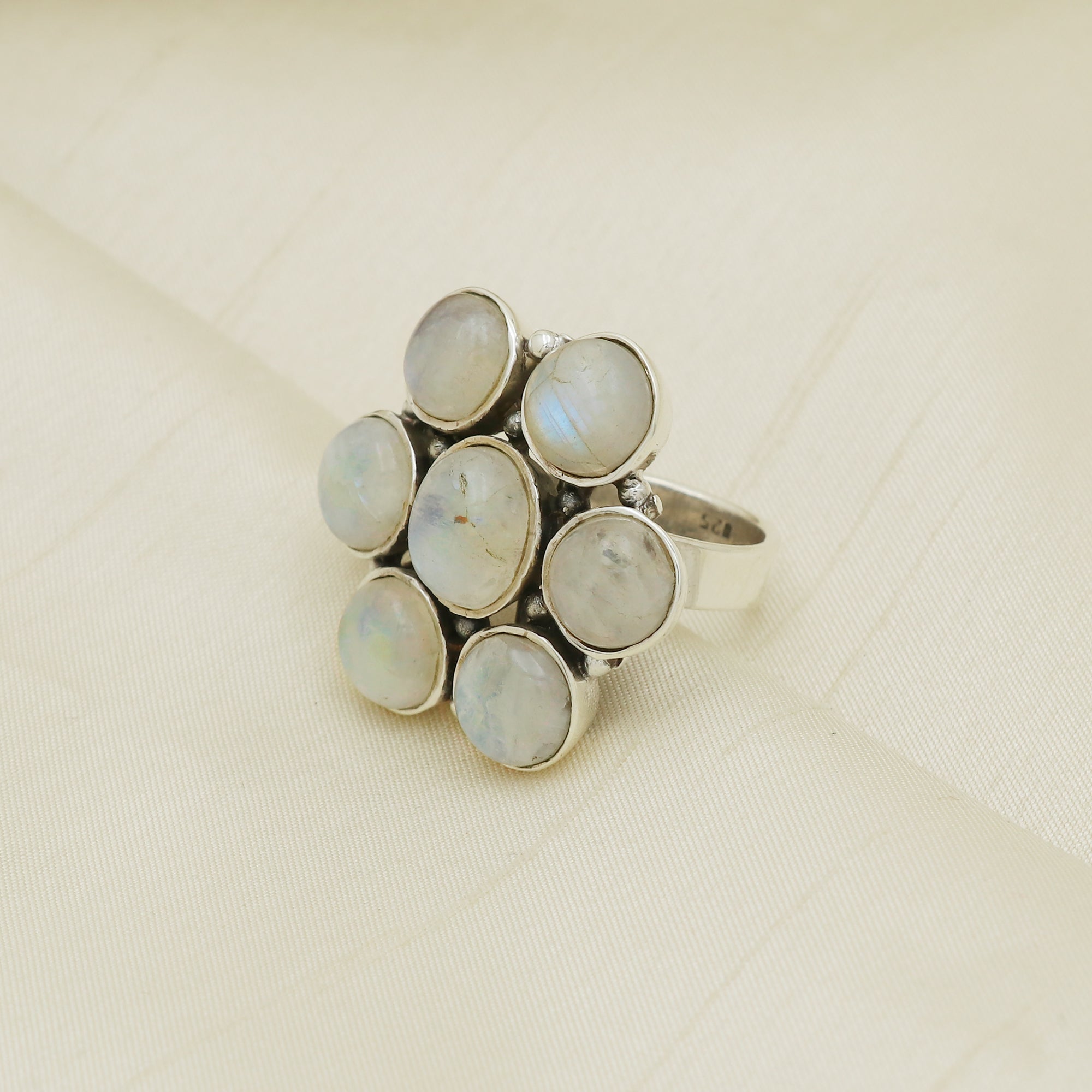 Gentle Moonstone Ring