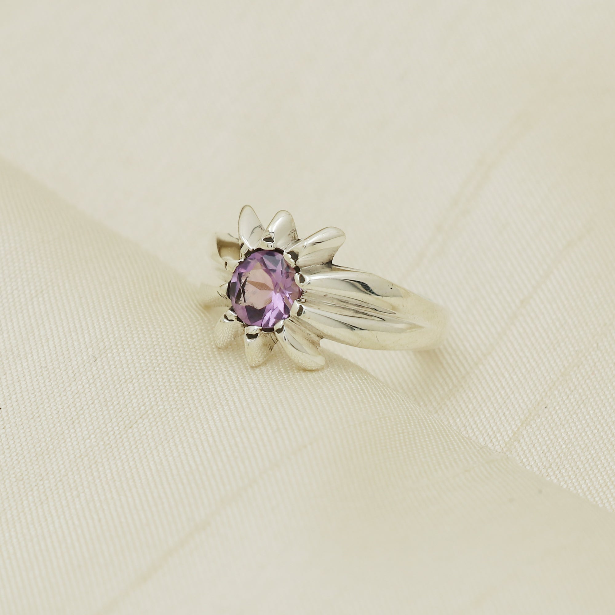 Star Amethyst Ring
