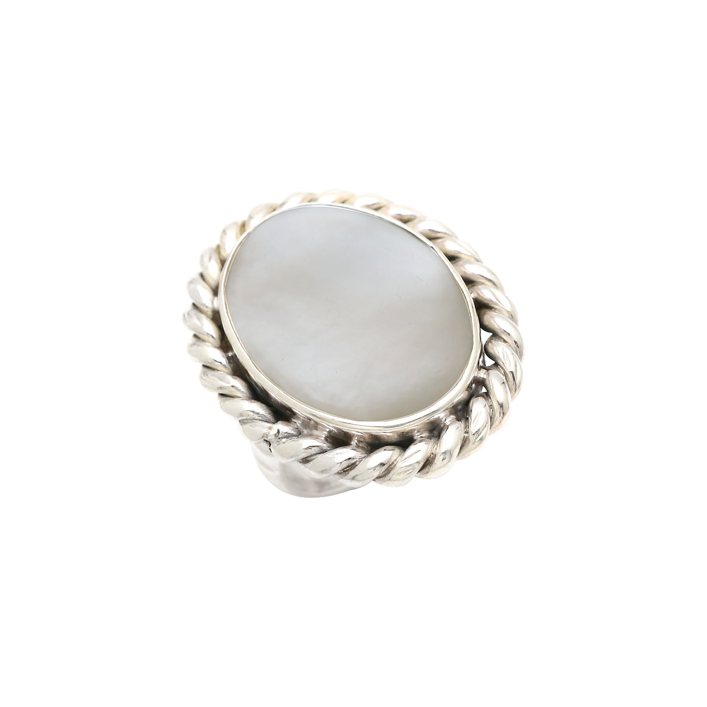 Rope Pearl Ring