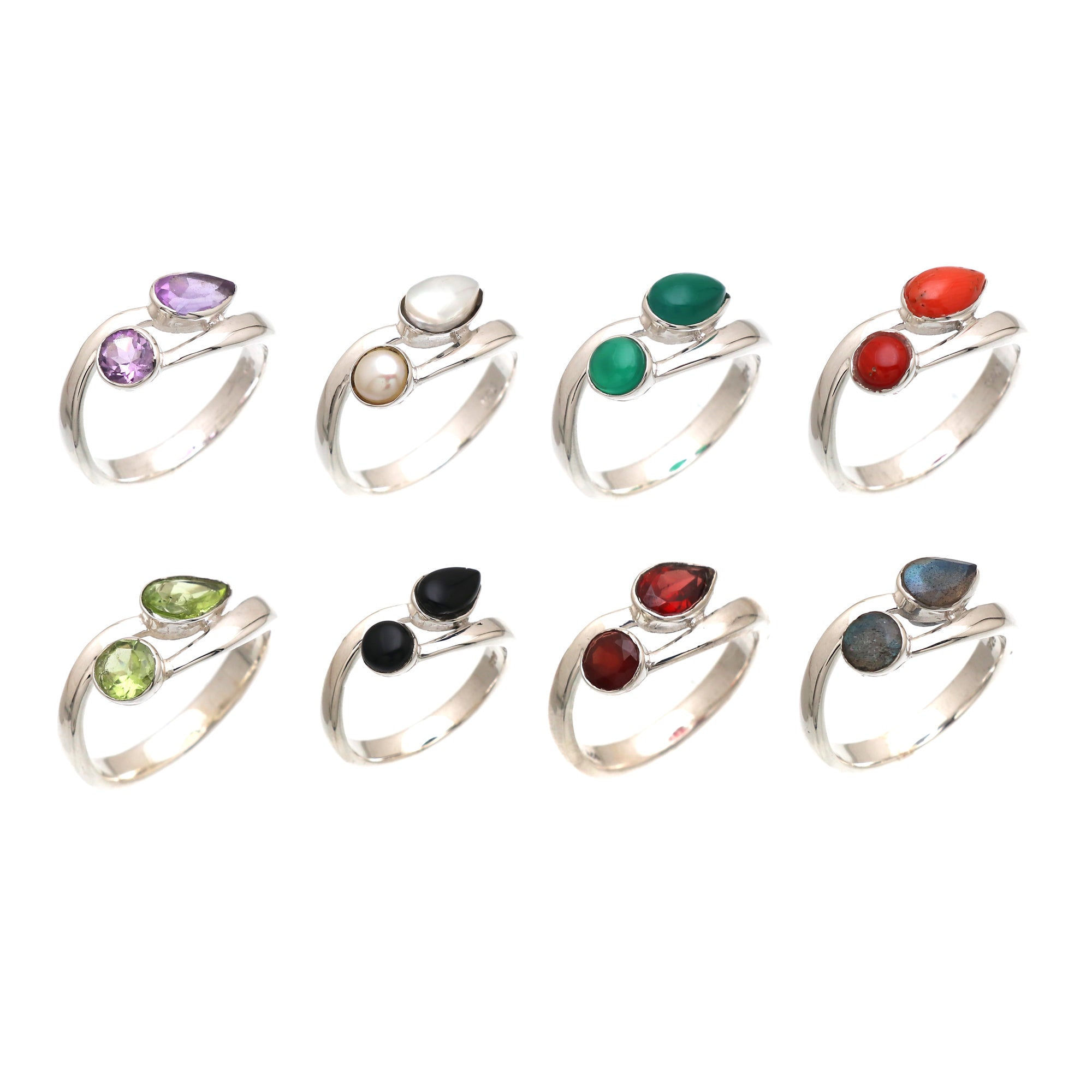 Classic Two Stone Ring