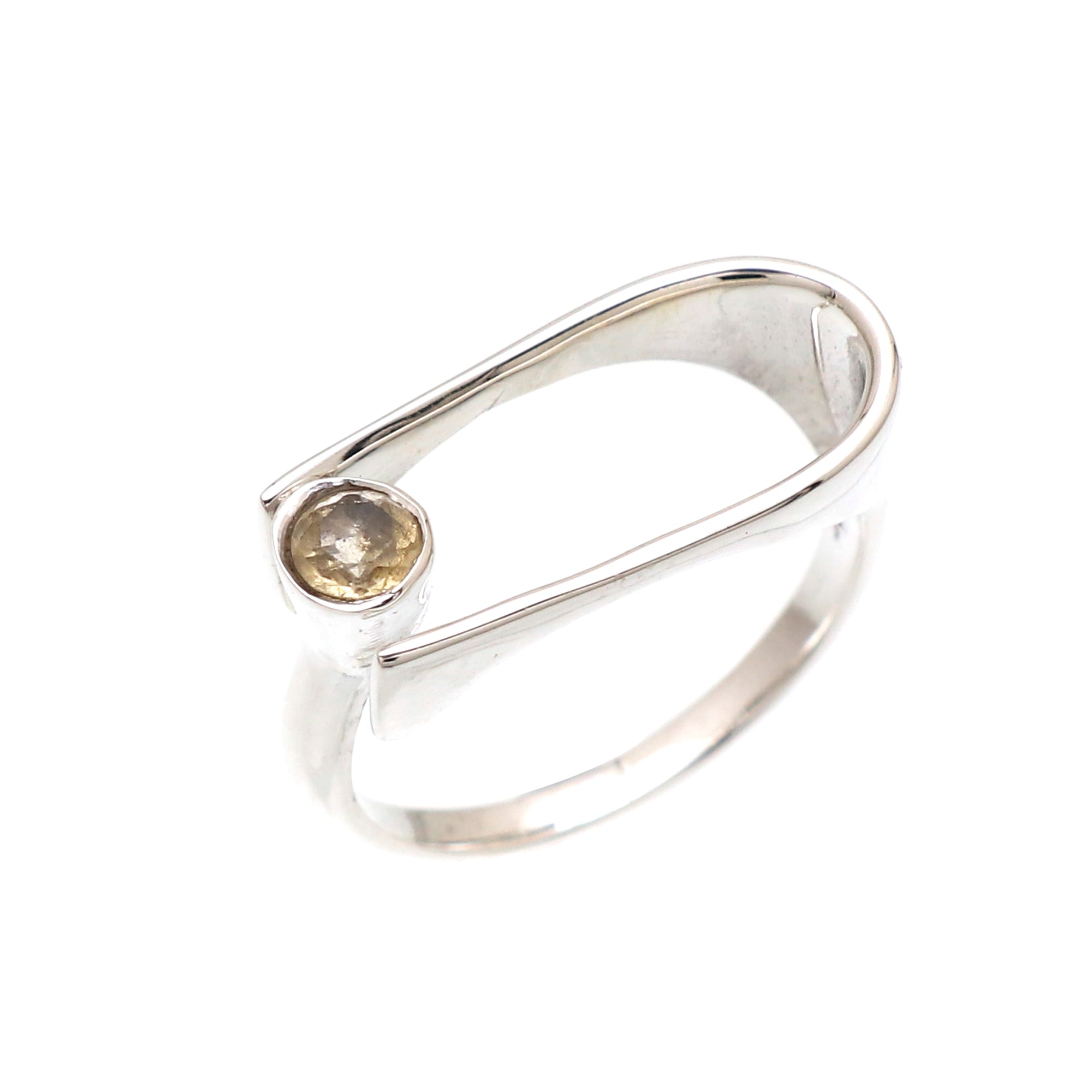 Designer Classic Round Stone Ring