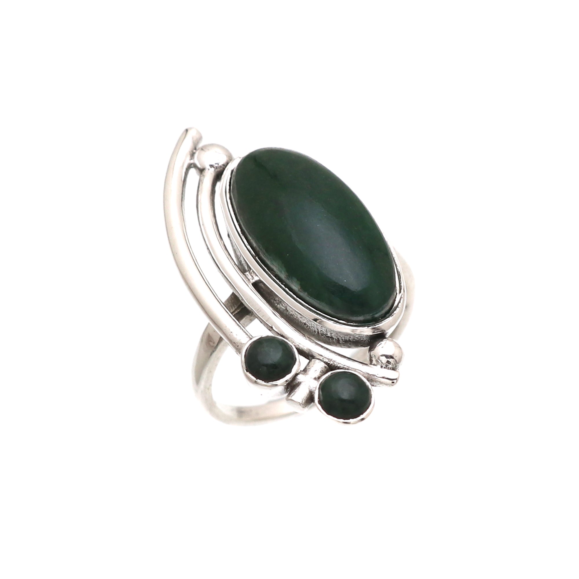 Triple Gemstone Ring