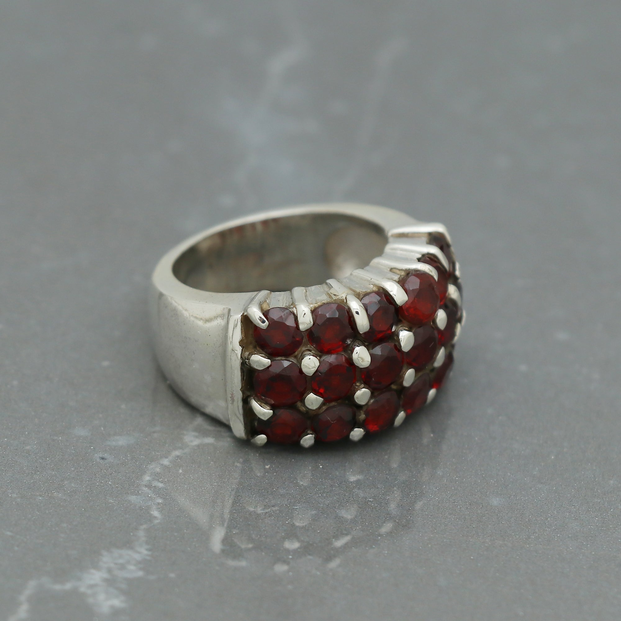 Georgio Garnet Ring