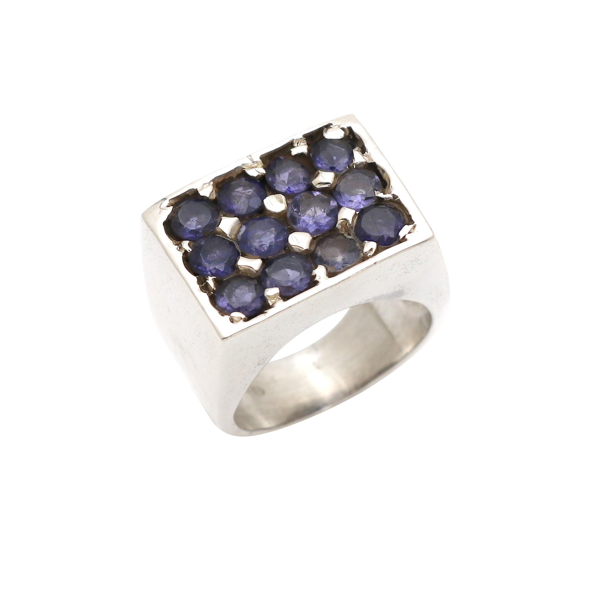 Boho Iolite Ring