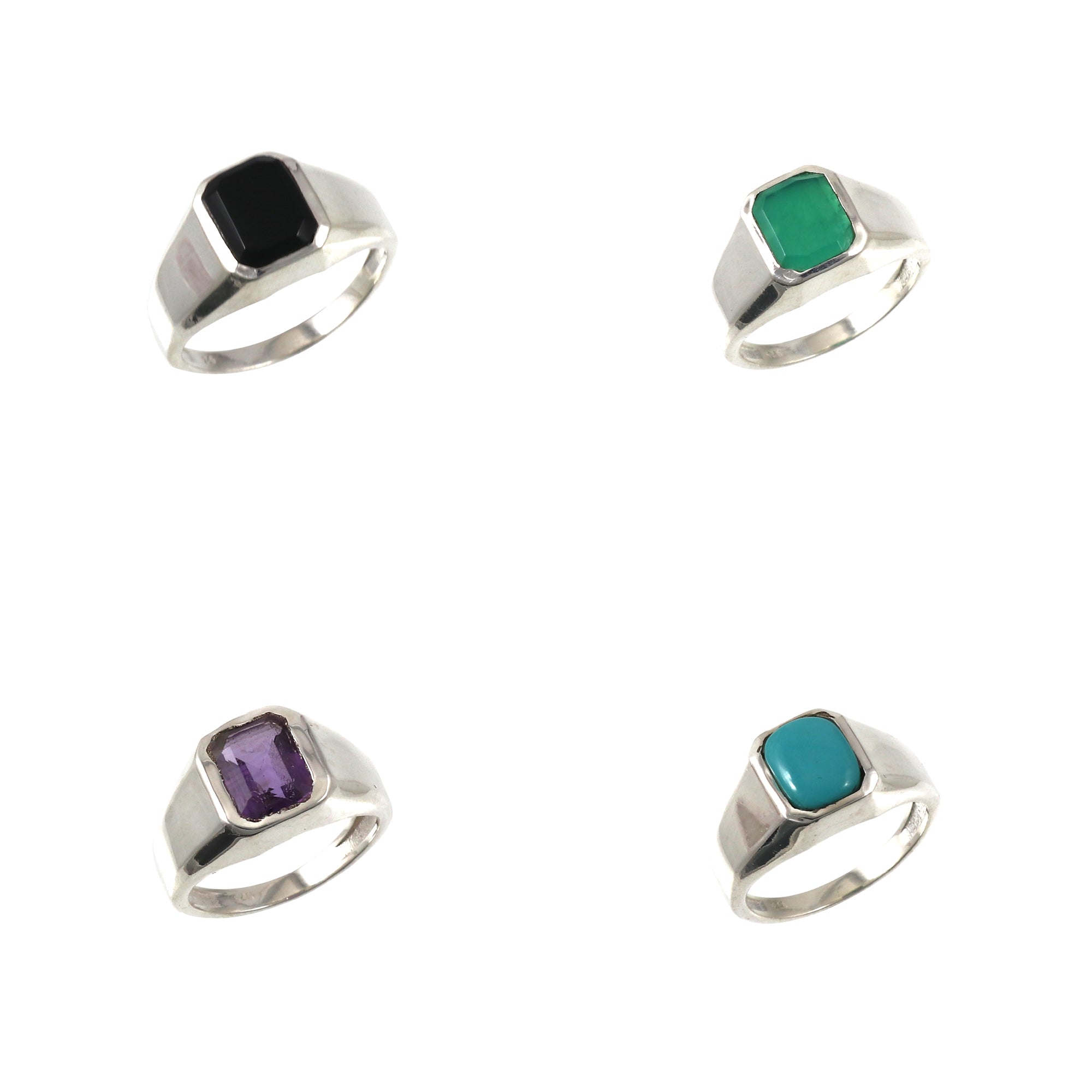 Sterling Silver Men's Ring