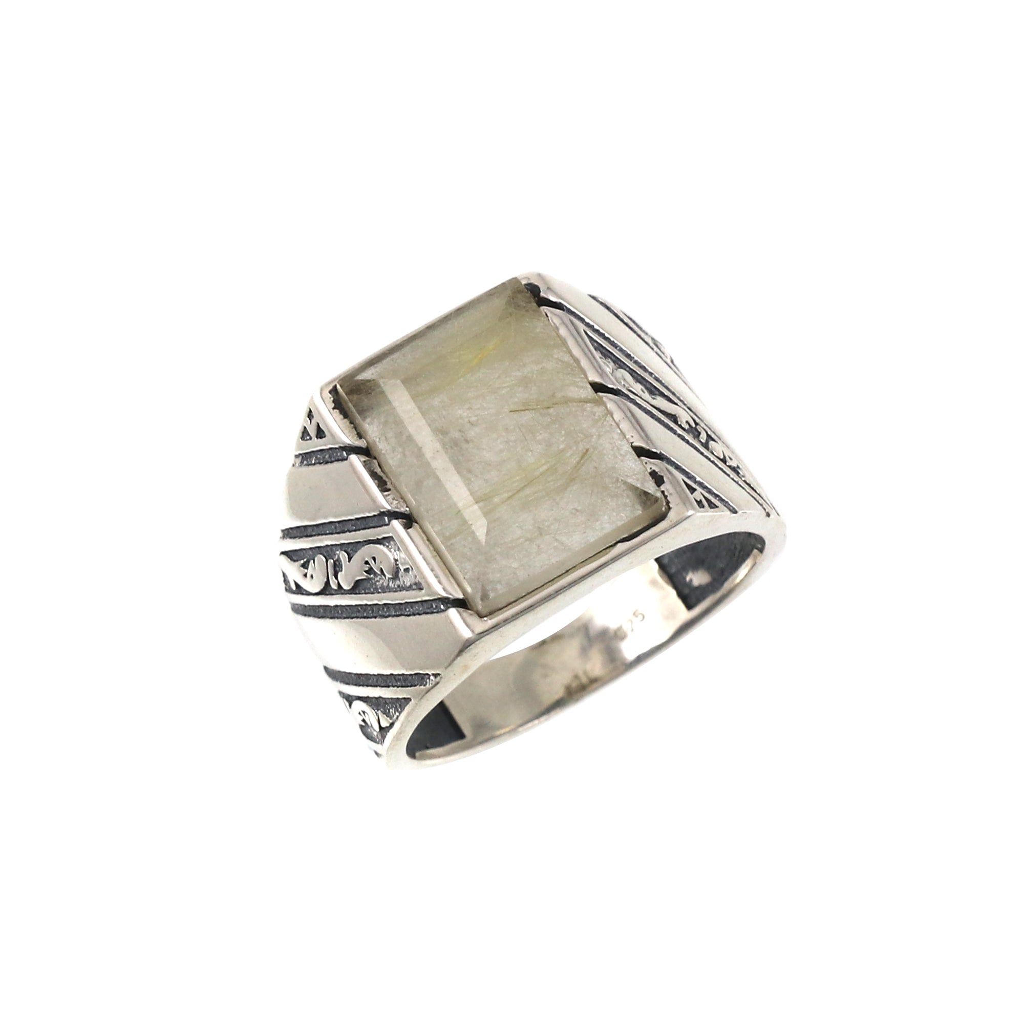 Sterling Silver Men's Ring