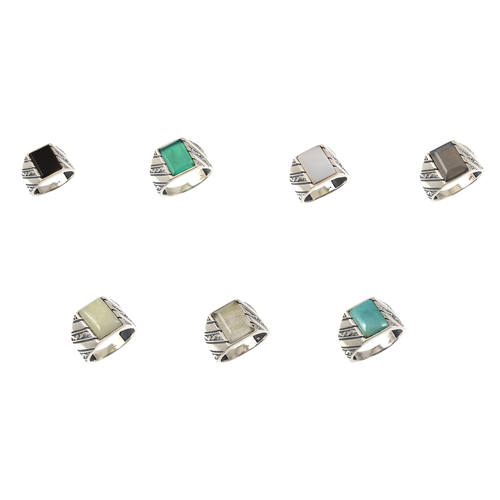 Sterling Silver Men's Ring