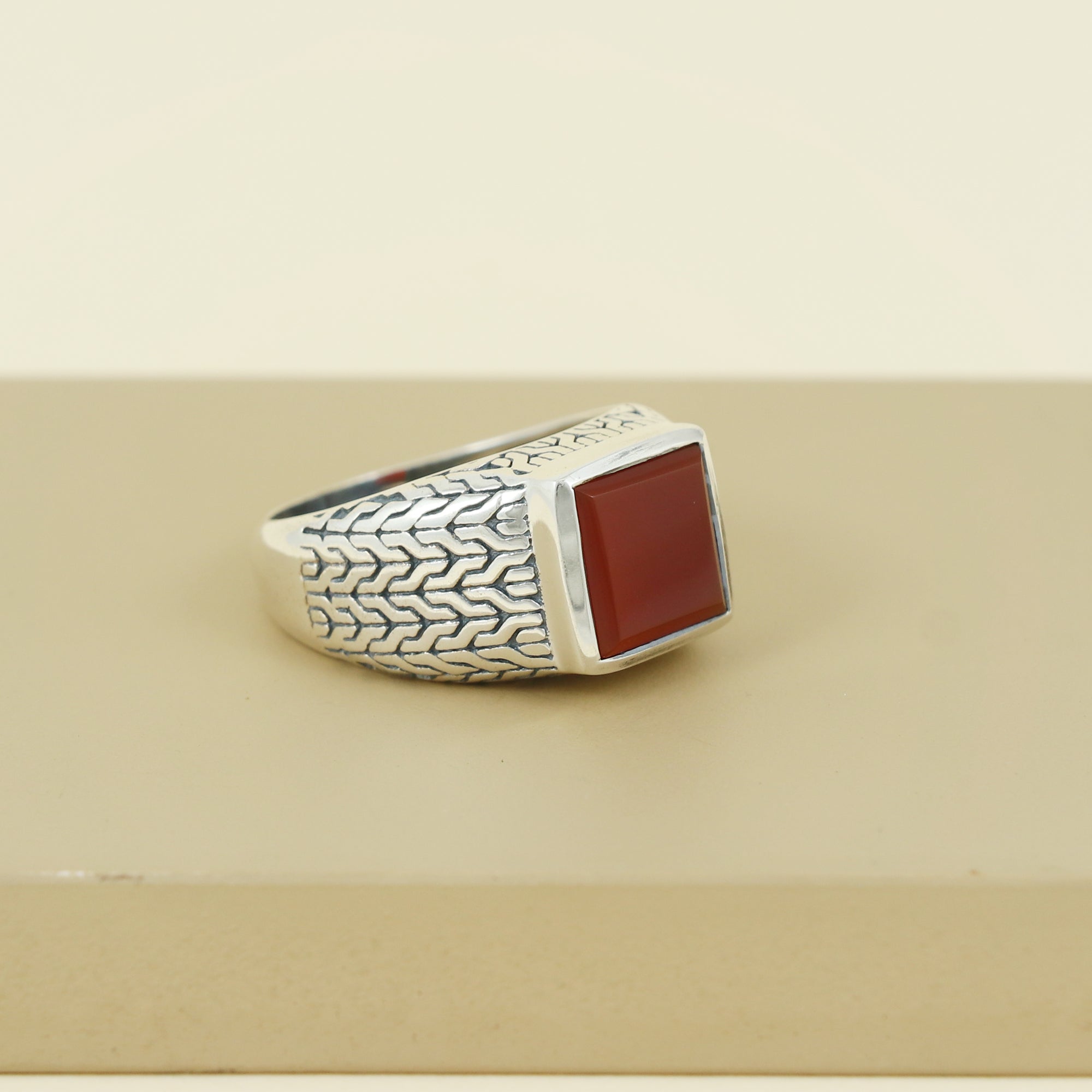 Sterling Silver Men's Ring