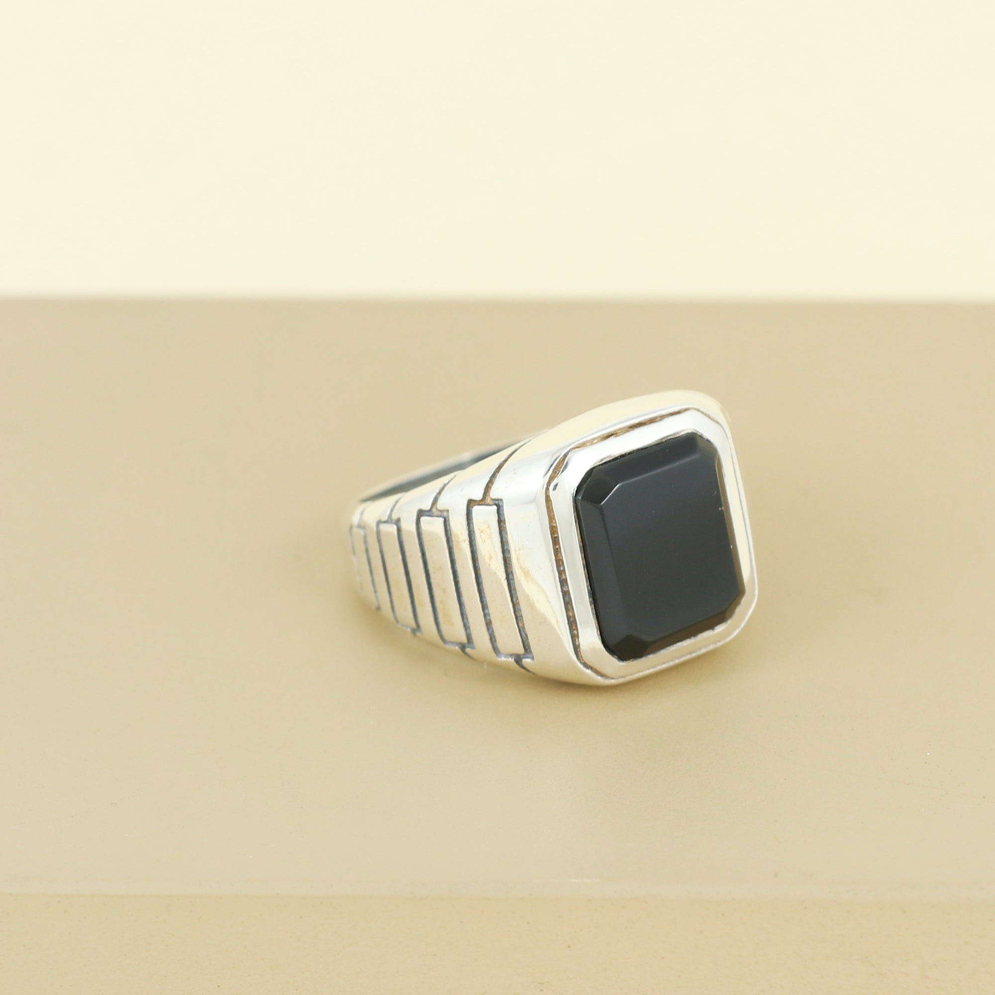 Sterling Silver Men's Ring