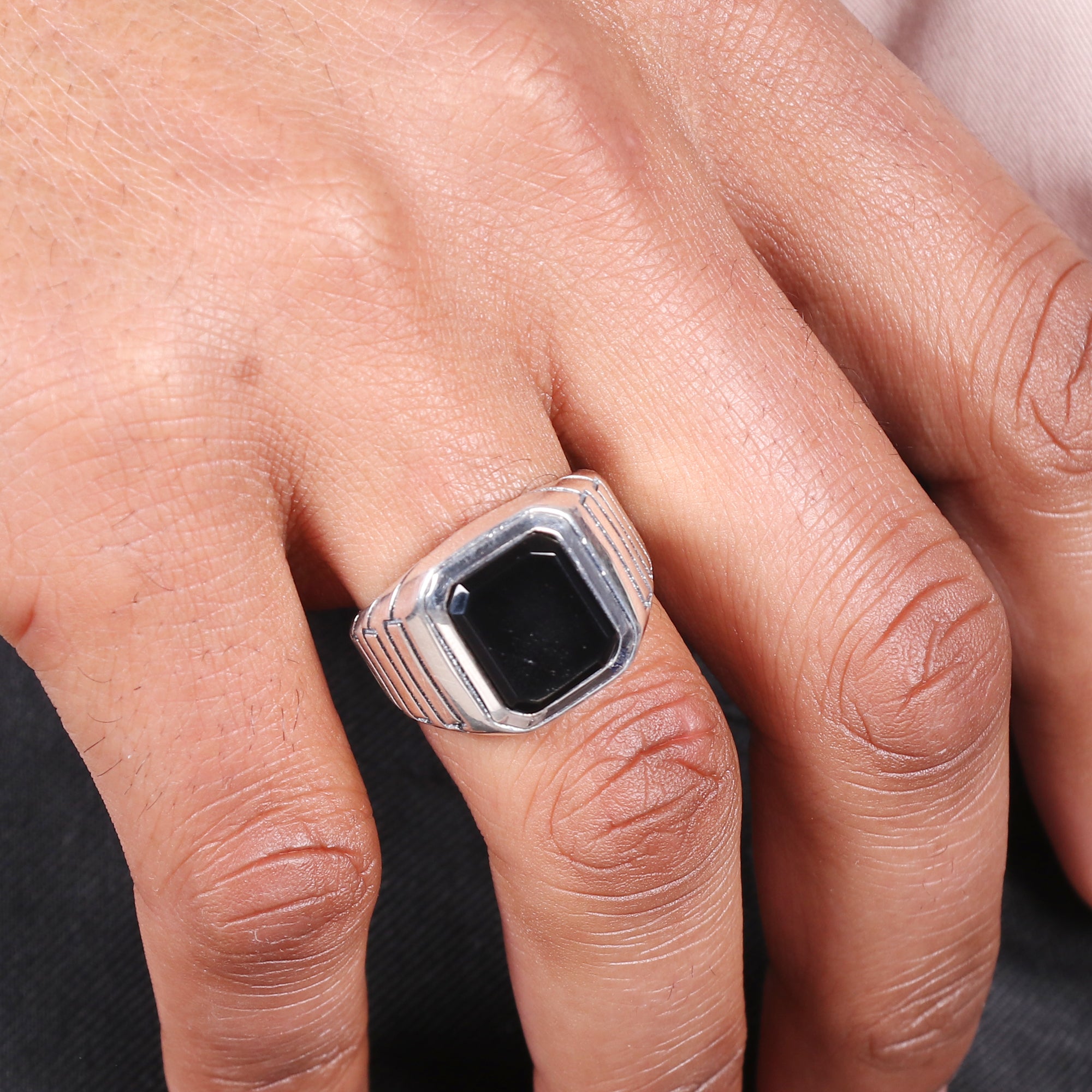 925 Sterling Silver Men's Ring