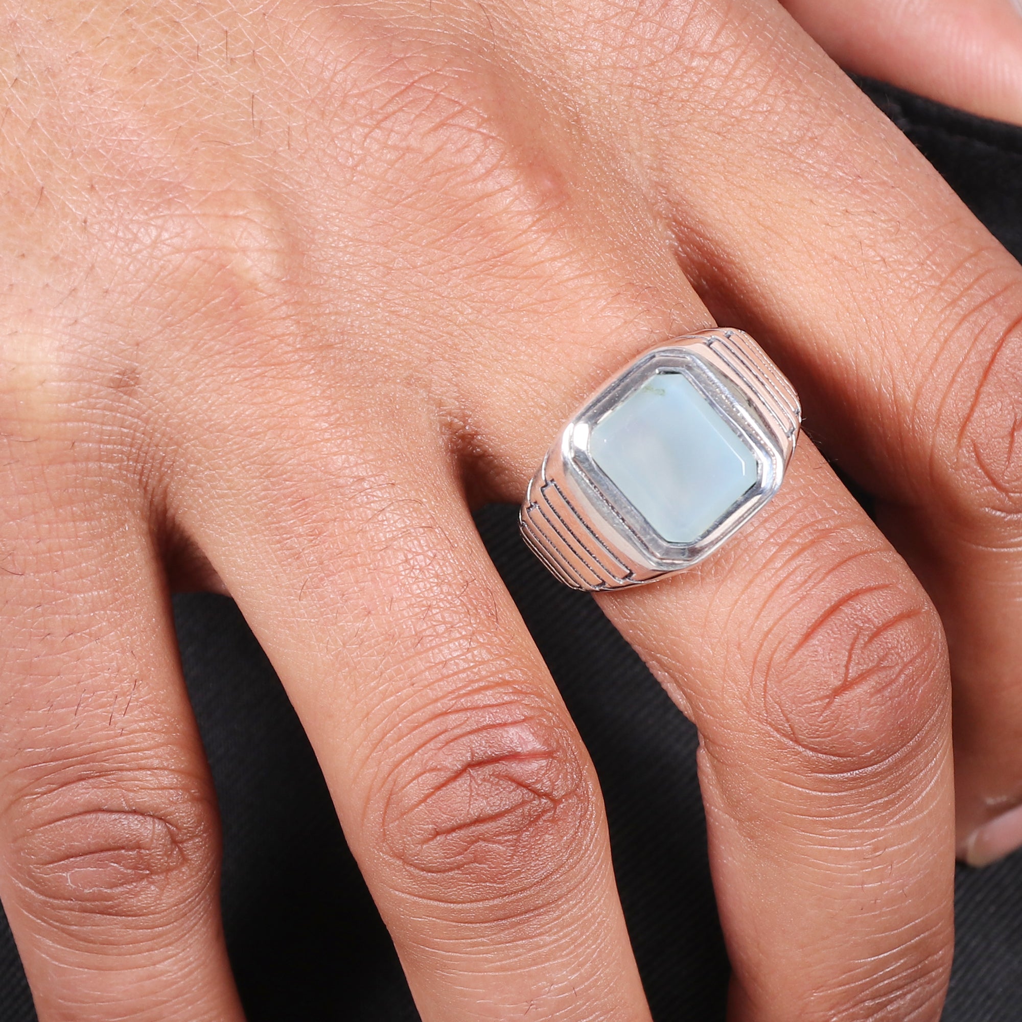 925 Sterling Silver Men's Ring