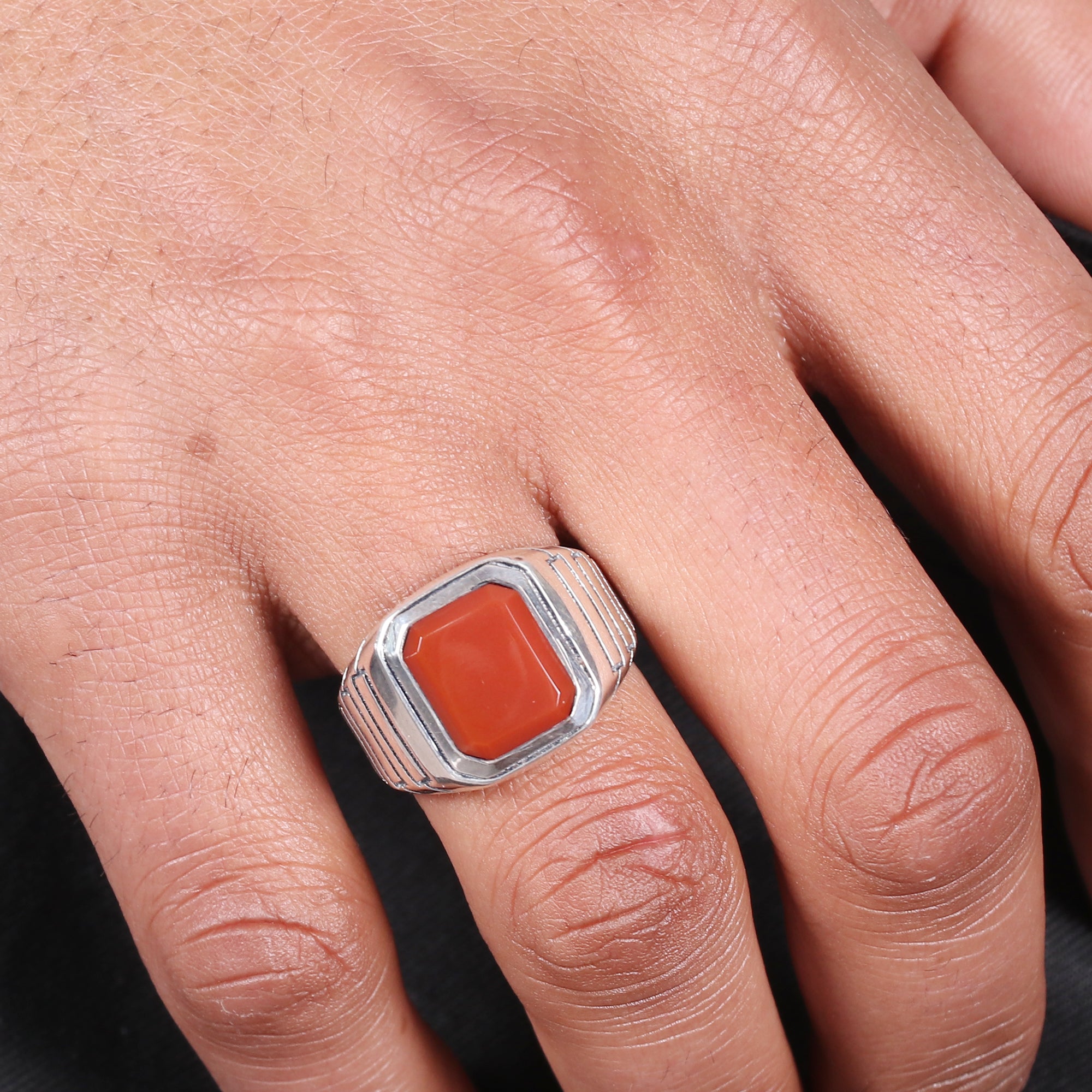 925 Sterling Silver Men's Ring