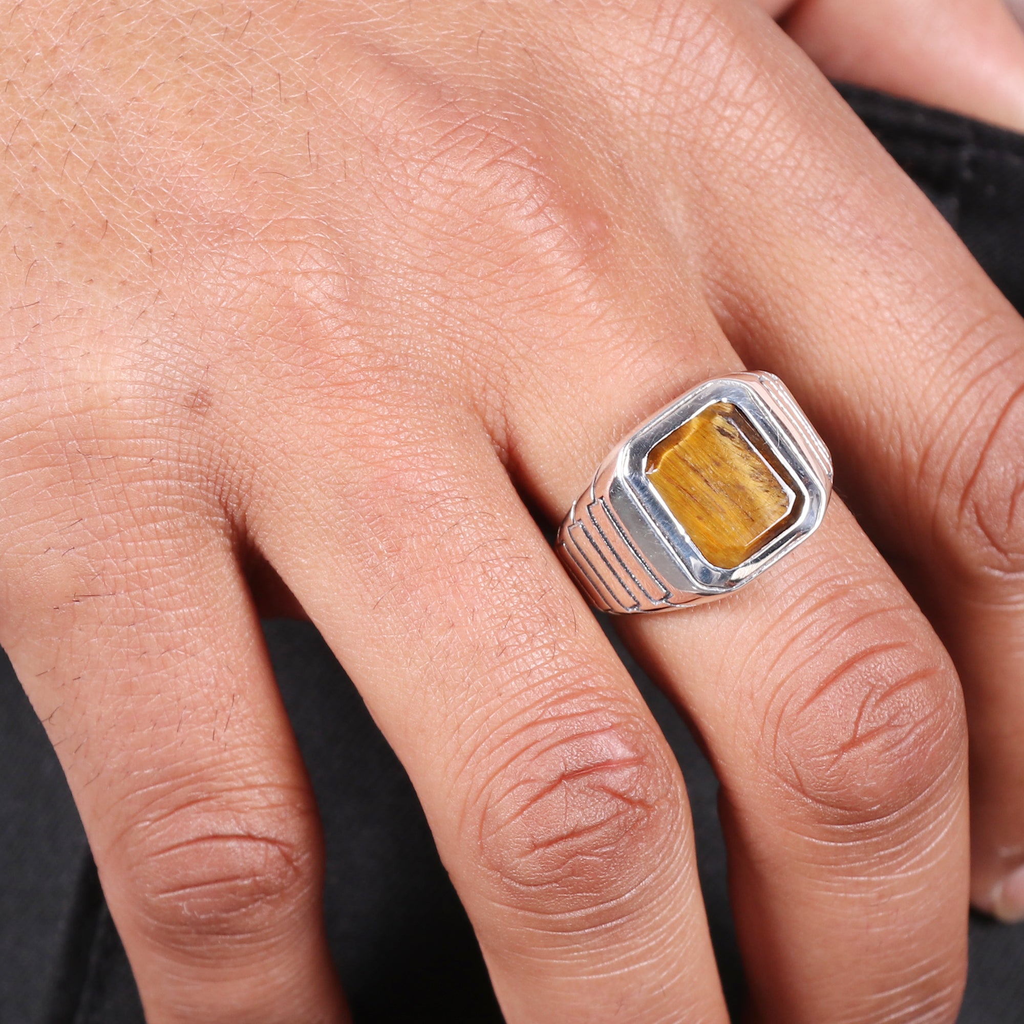 925 Sterling Silver Men's Ring