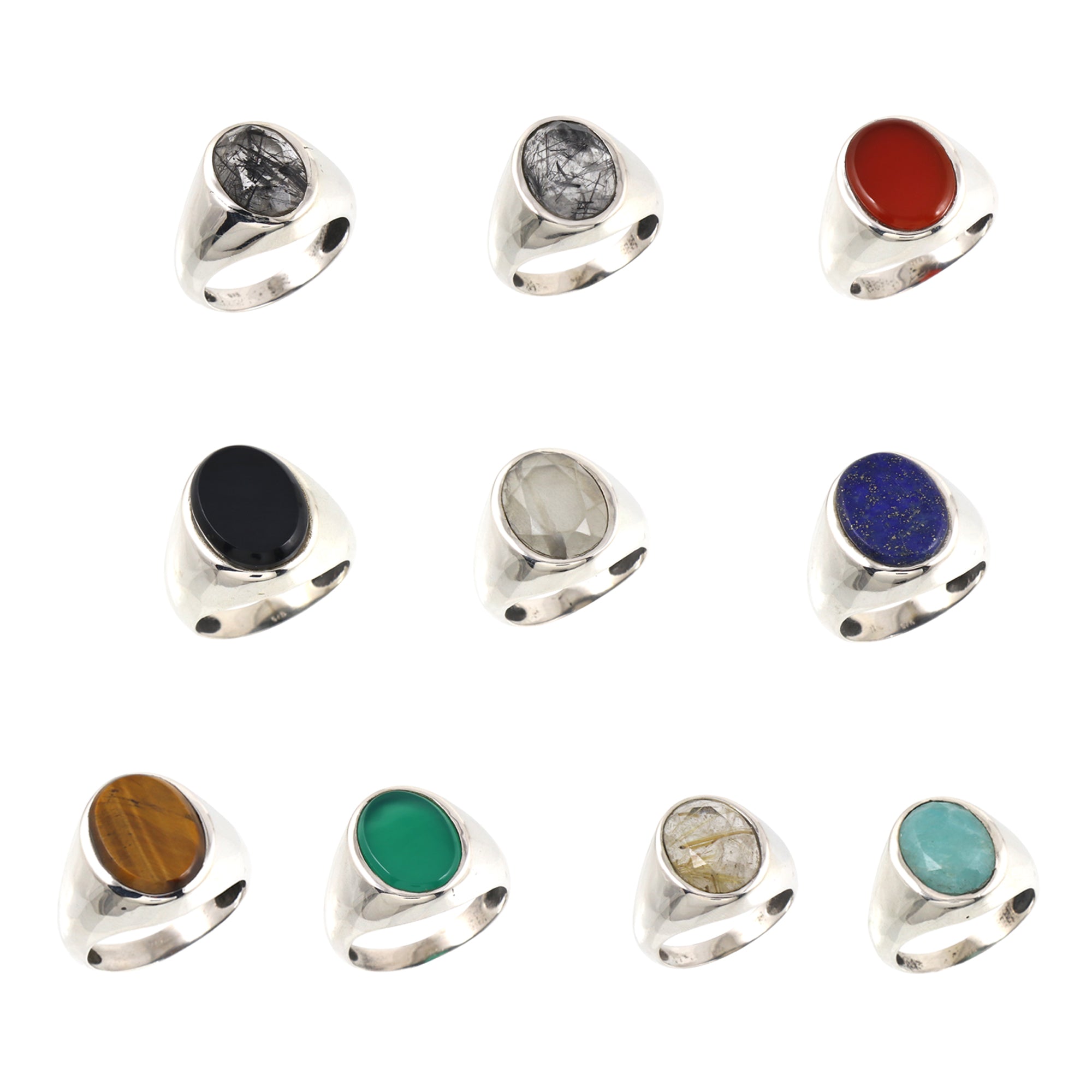 925 Sterling Silver Men's Ring