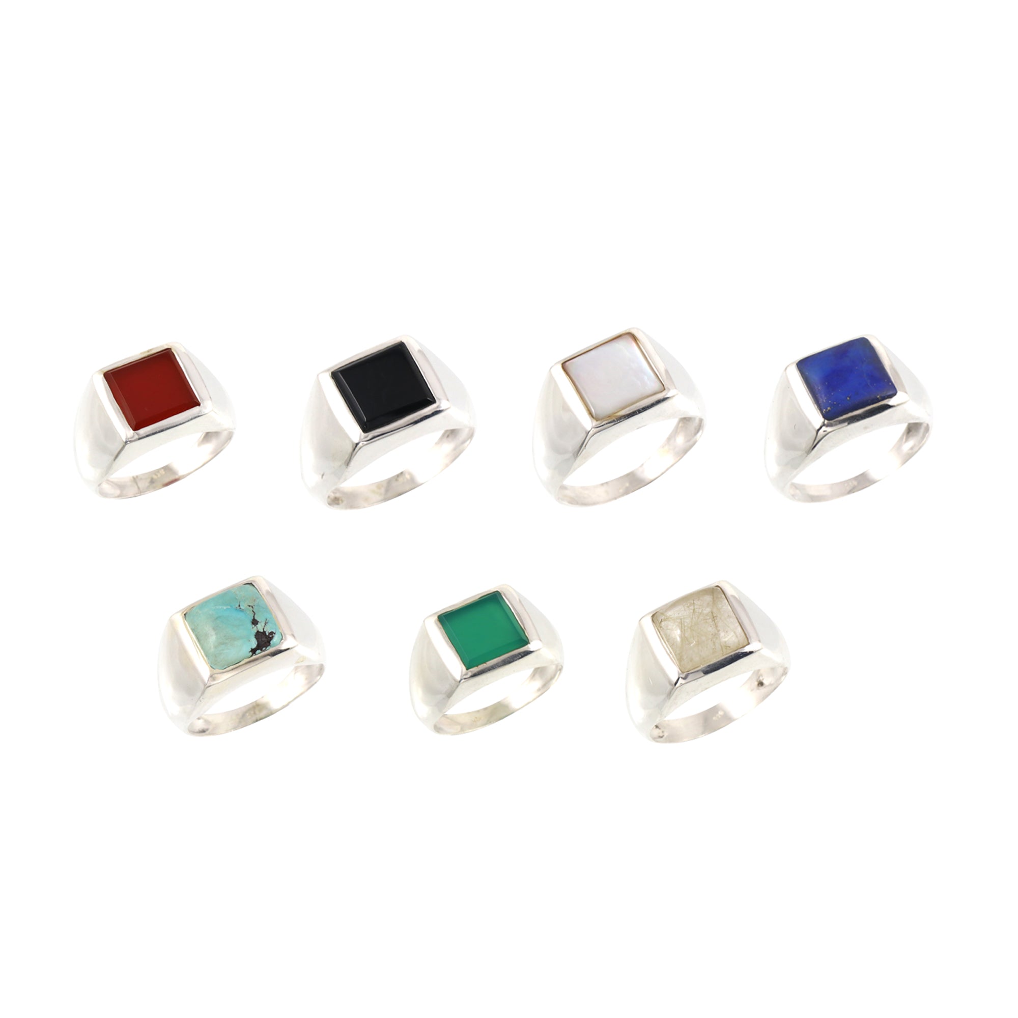 925 Sterling Silver Men's Ring