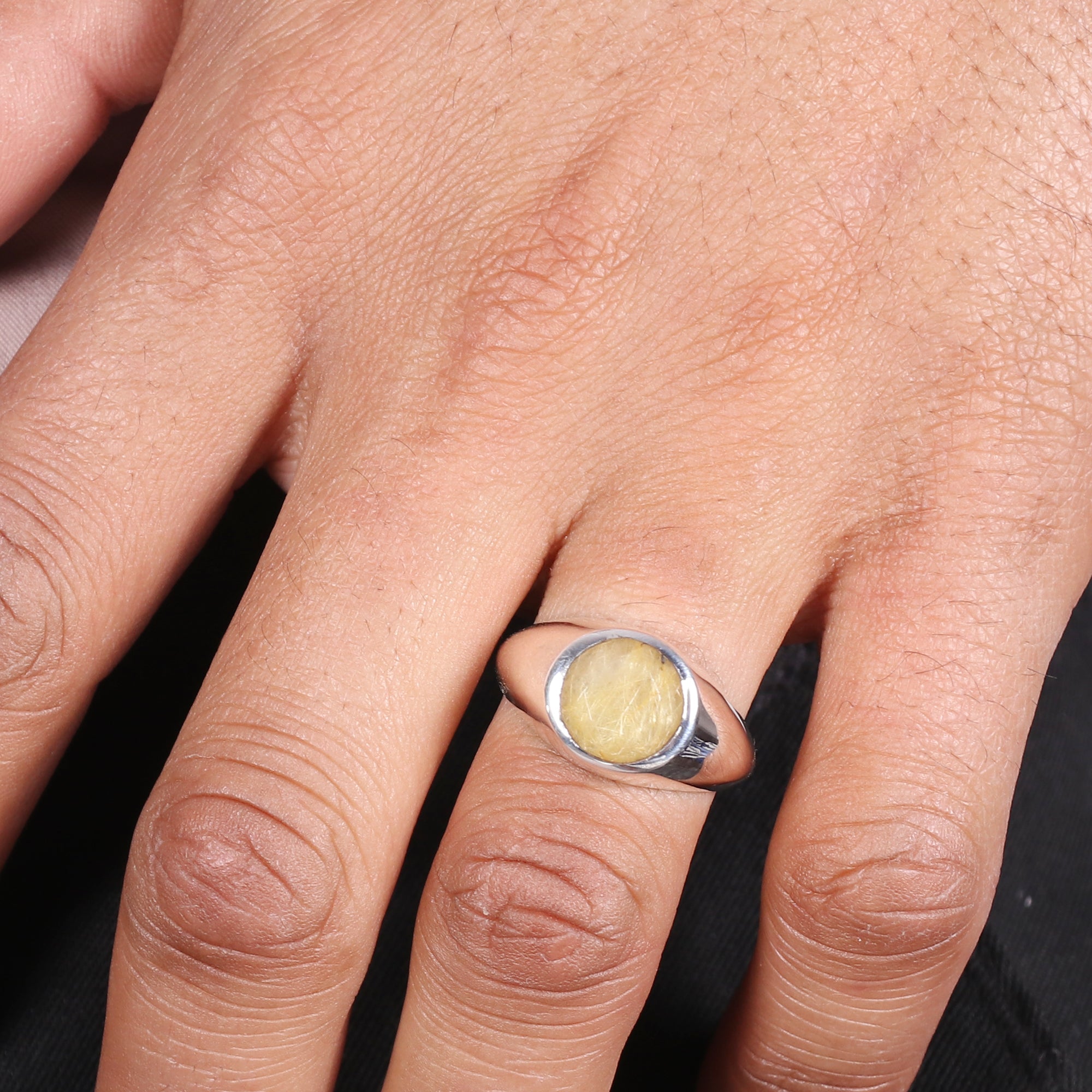 925 Sterling Silver Men's Ring