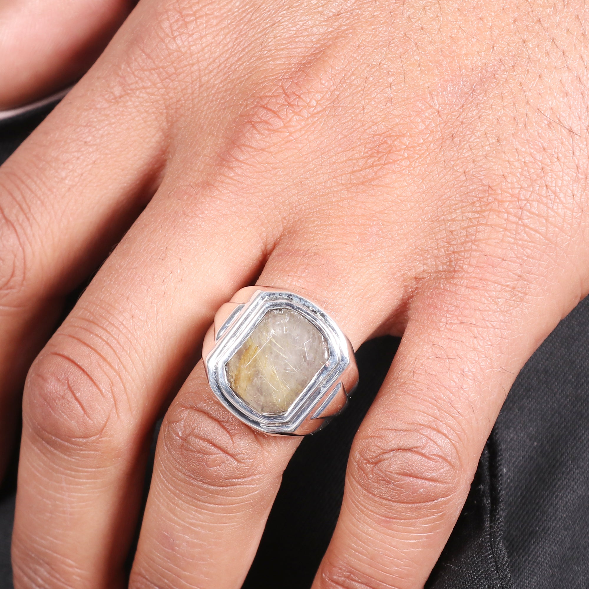 925 Sterling Silver Men's Ring