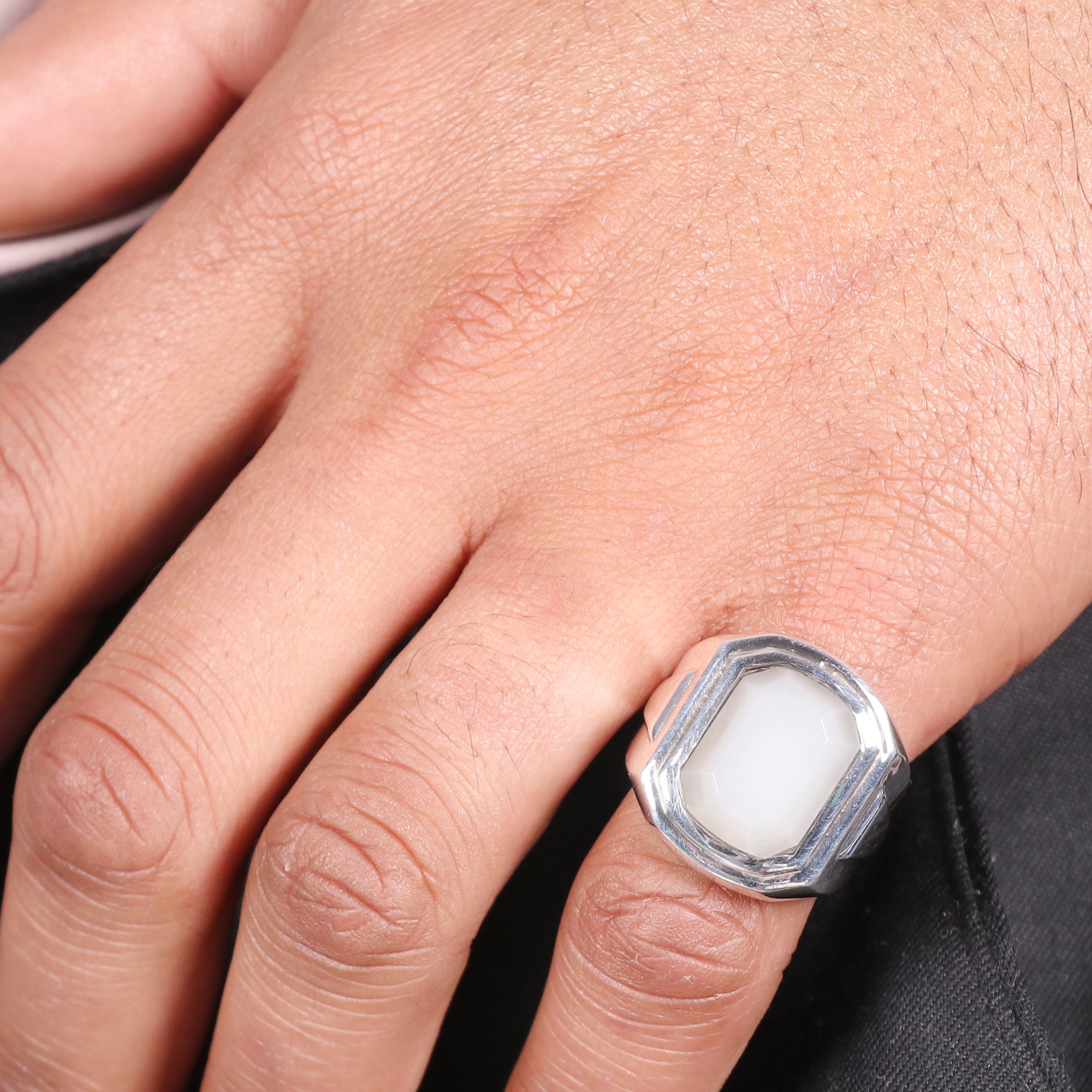 925 Sterling Silver Men's Ring