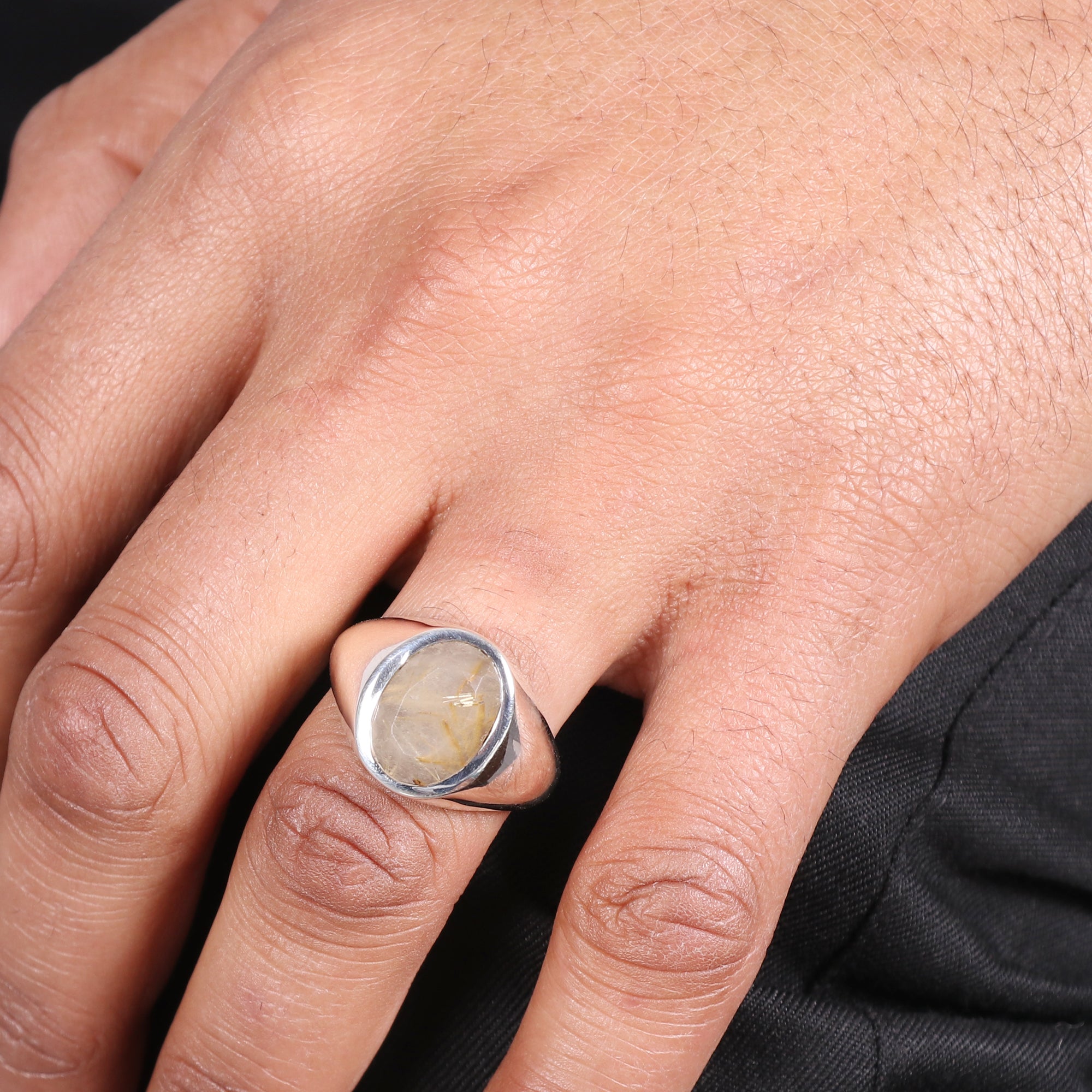 925 Sterling Silver Men's Ring