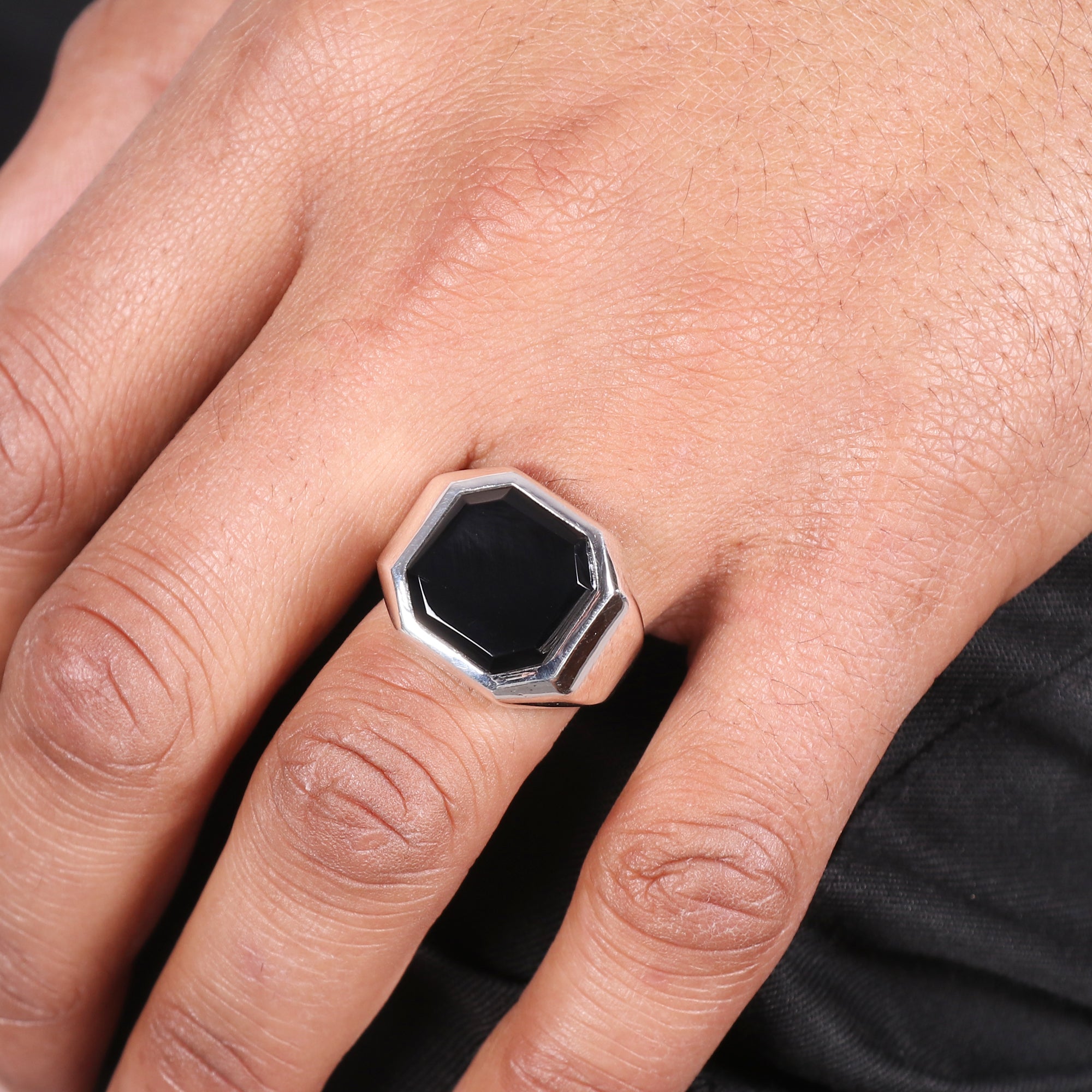 925 Sterling Silver Men's Ring