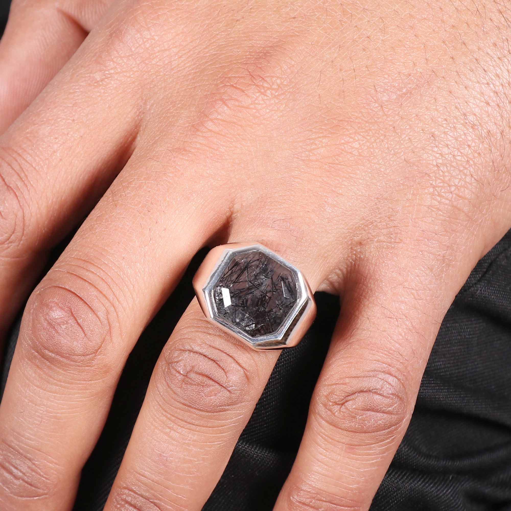 925 Sterling Silver Men's Ring