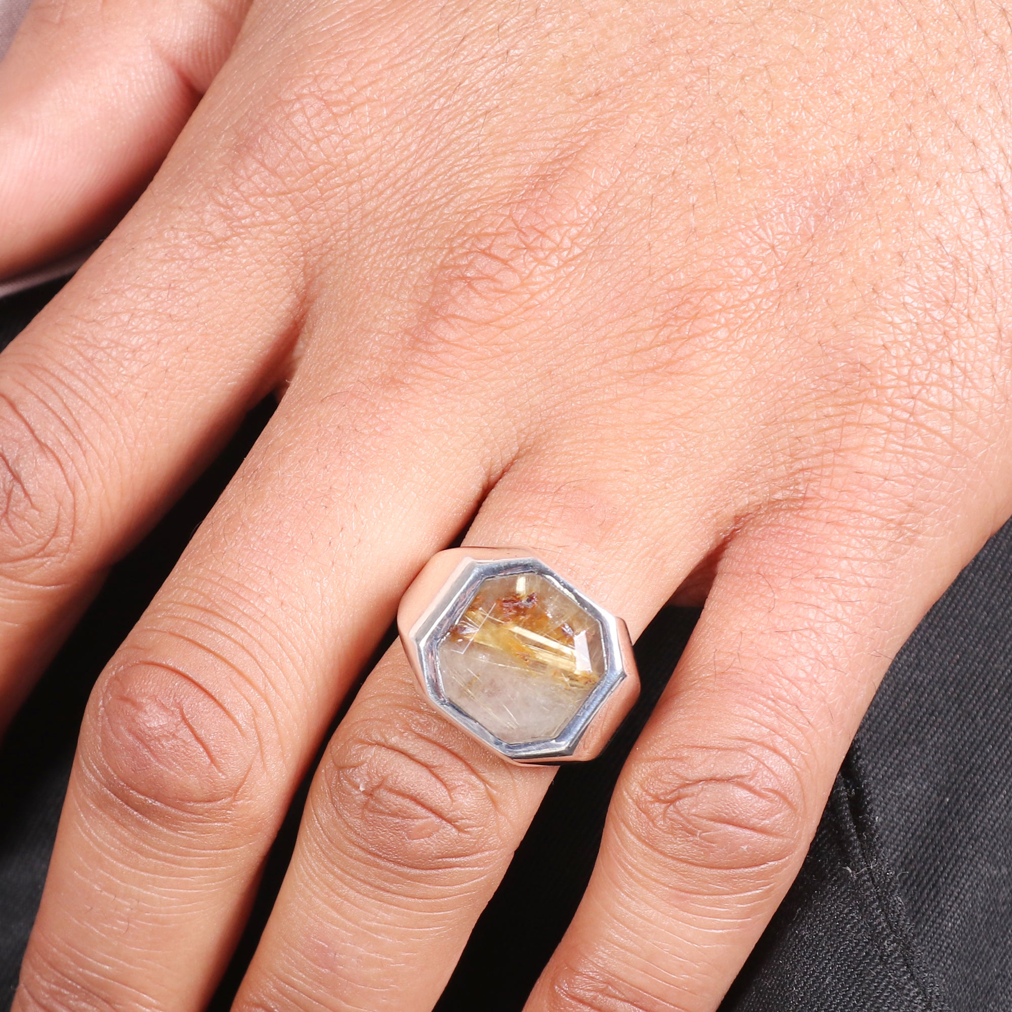 925 Sterling Silver Men's Ring