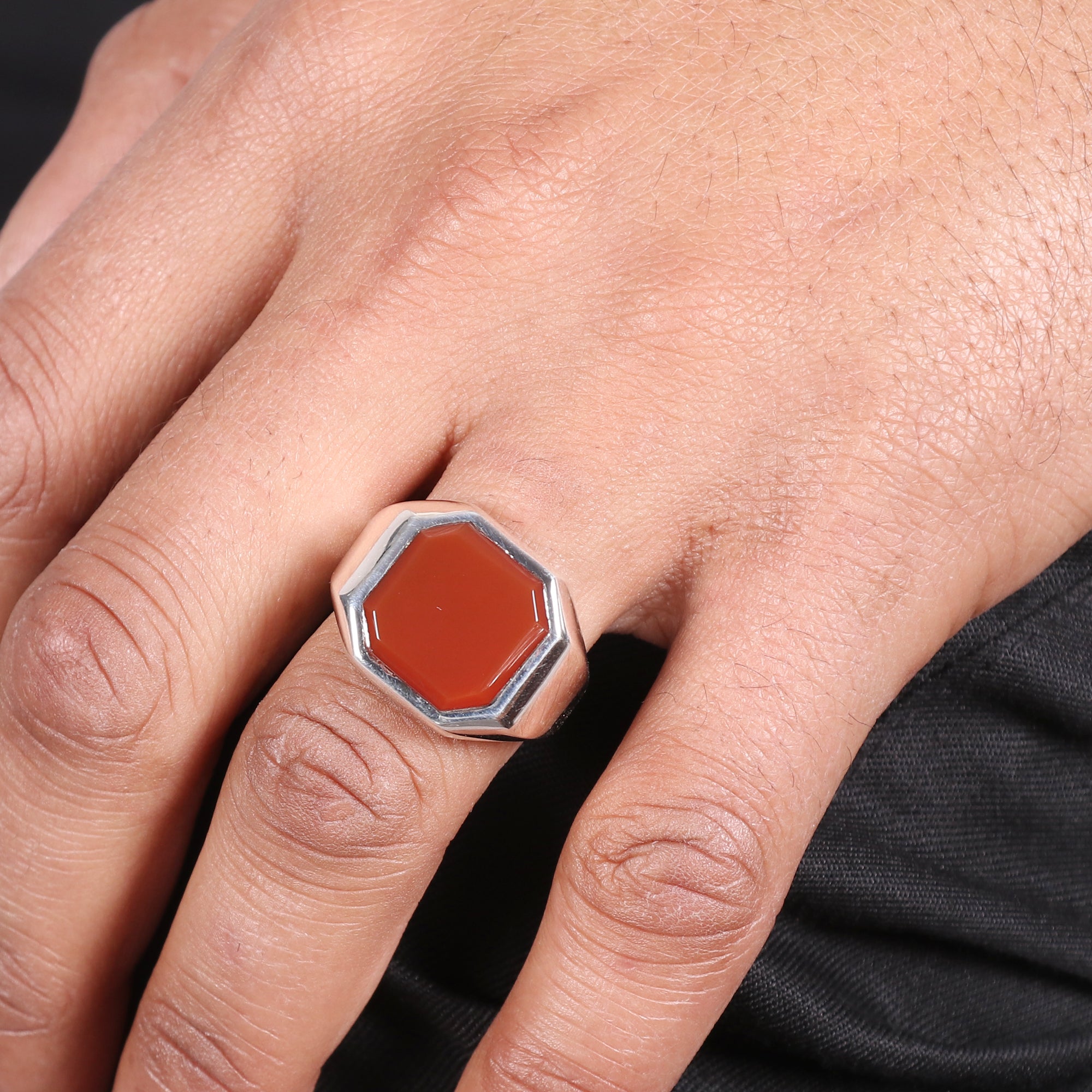 925 Sterling Silver Men's Ring