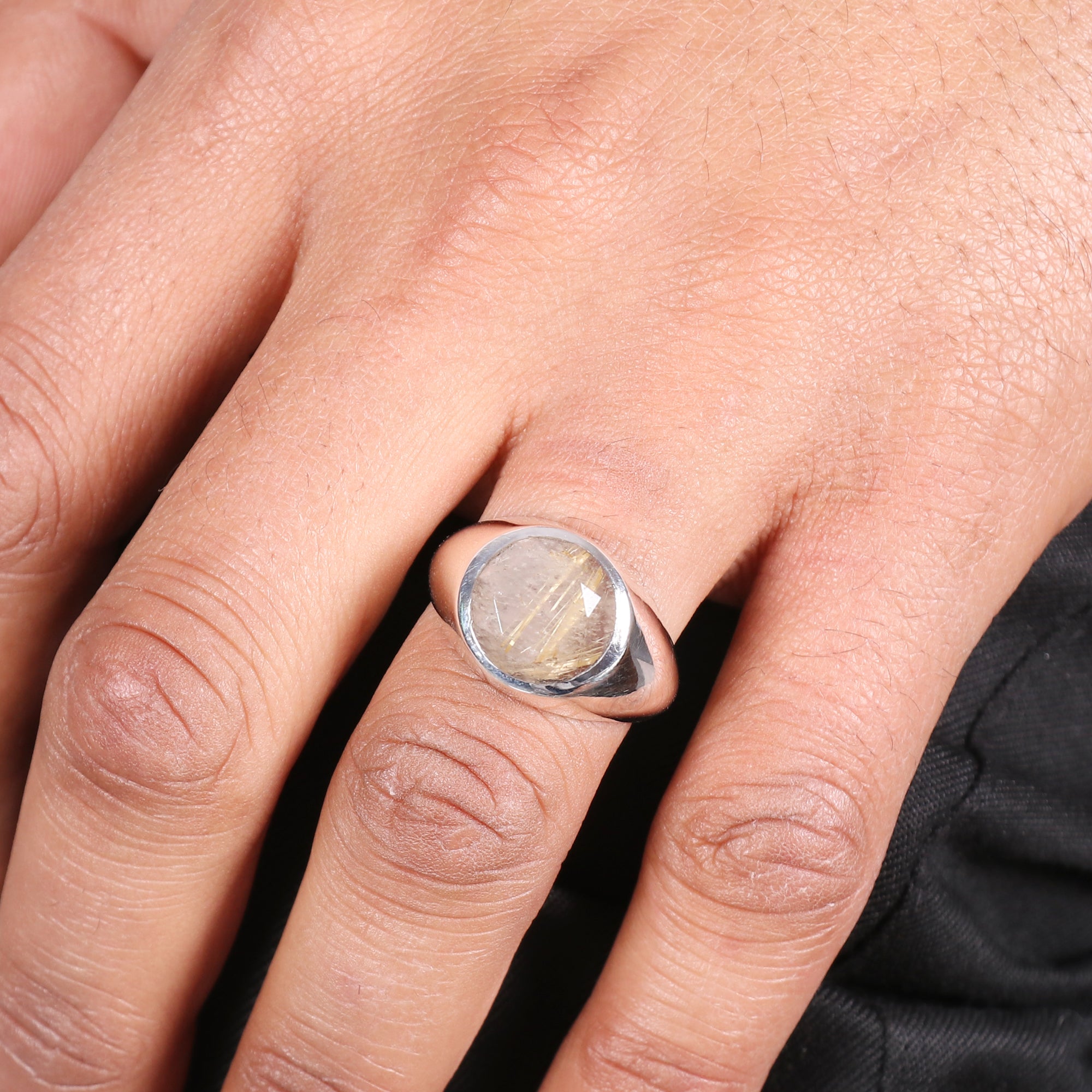 925 Sterling Silver Men's Ring