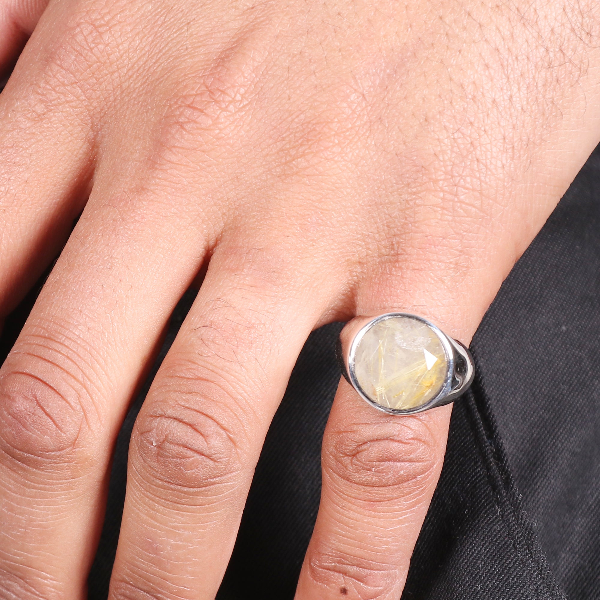 925 Sterling Silver Men's Ring