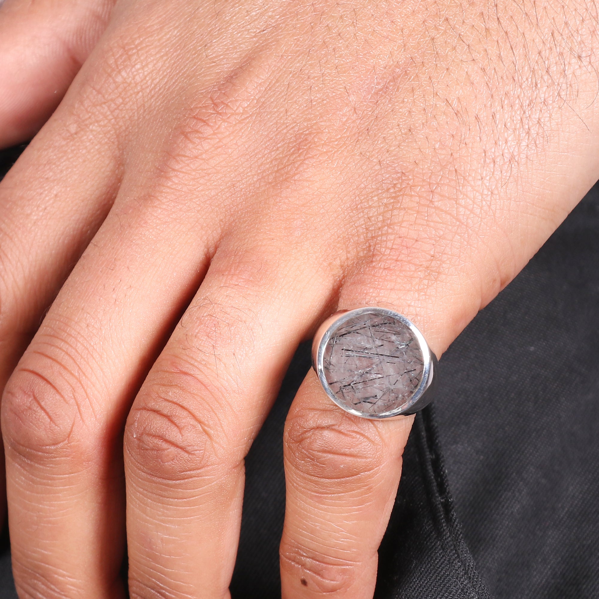 925 Sterling Silver Men's Ring