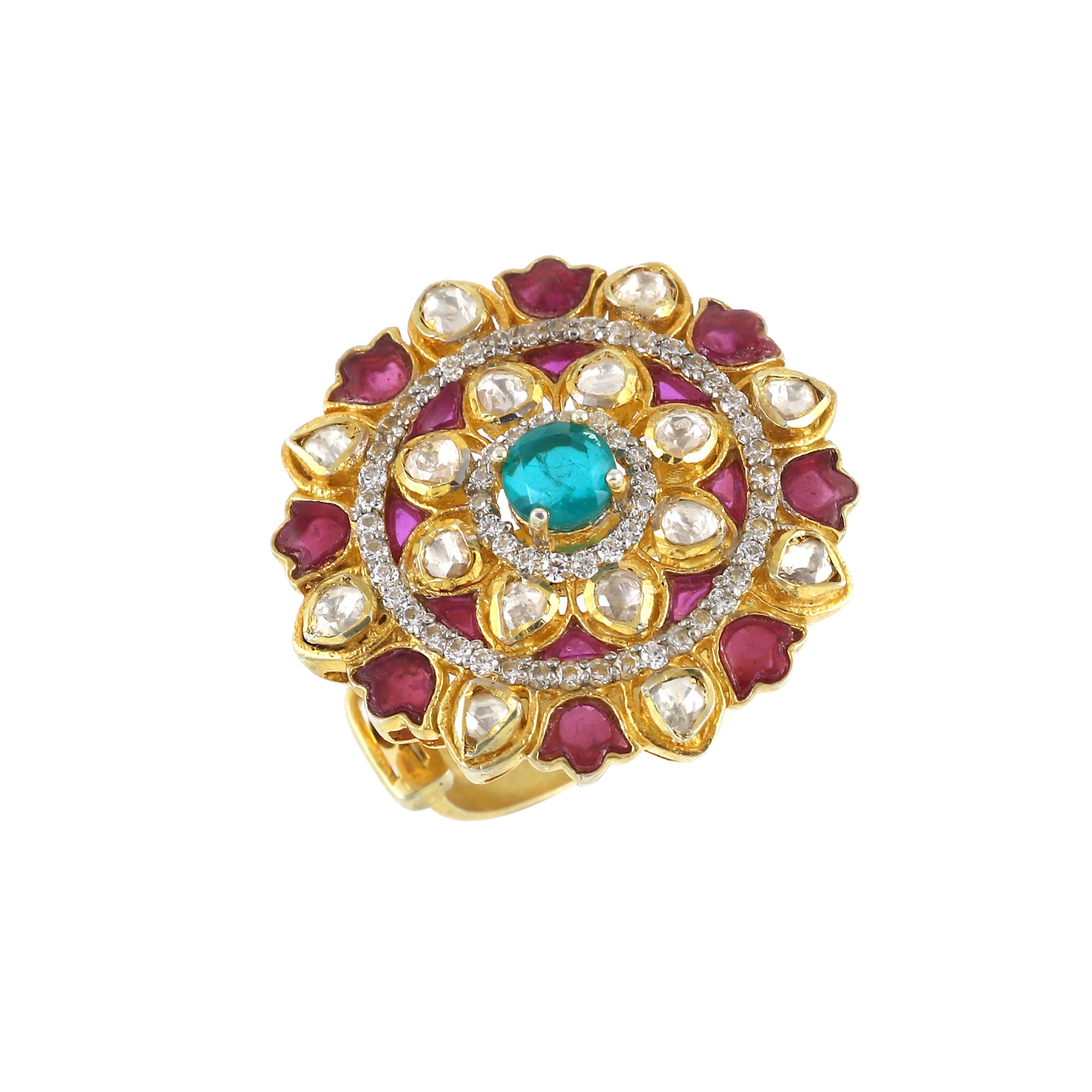 Moissanite Diamond Polki