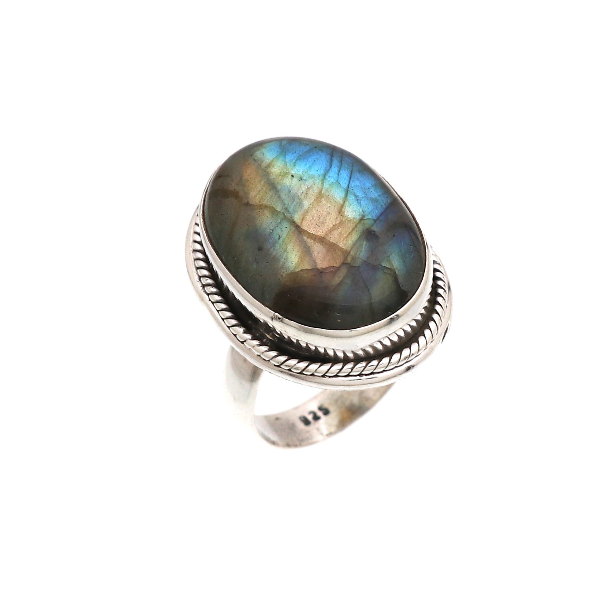 Free Size Stone Rings