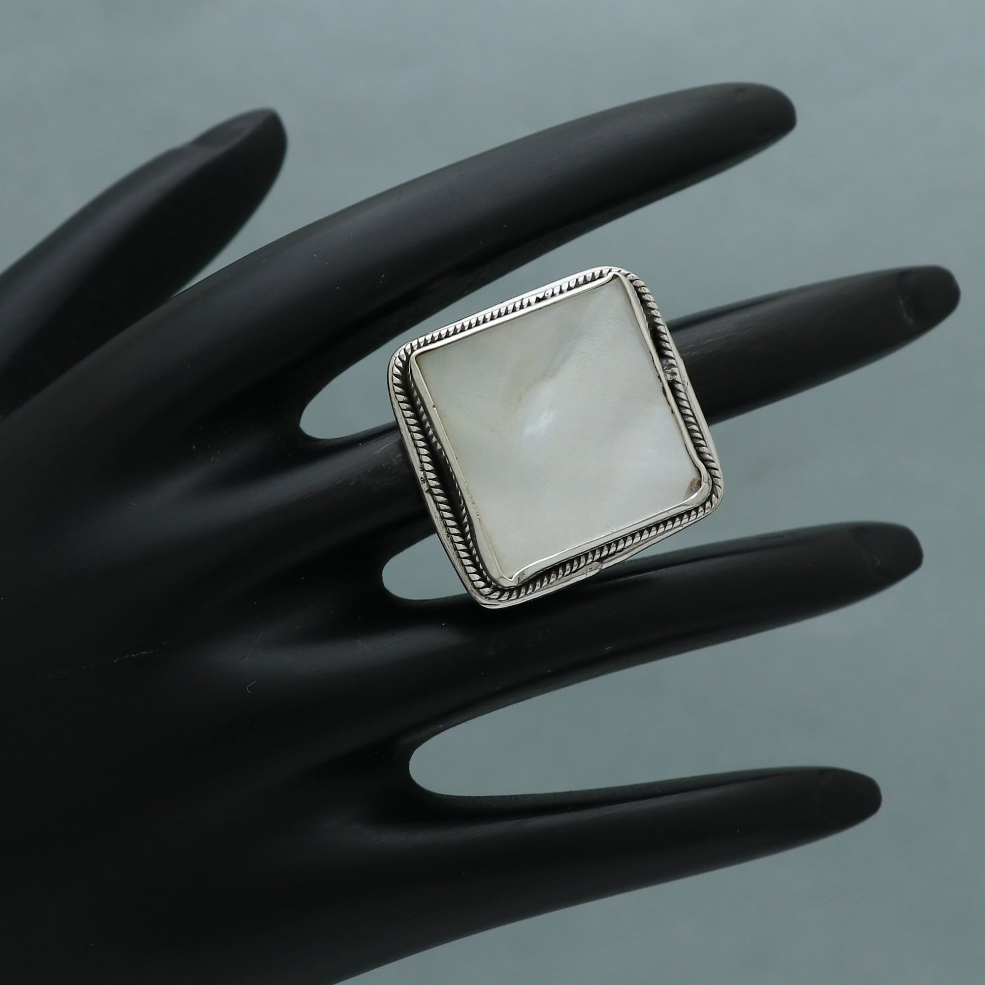 Free Size Stone Rings