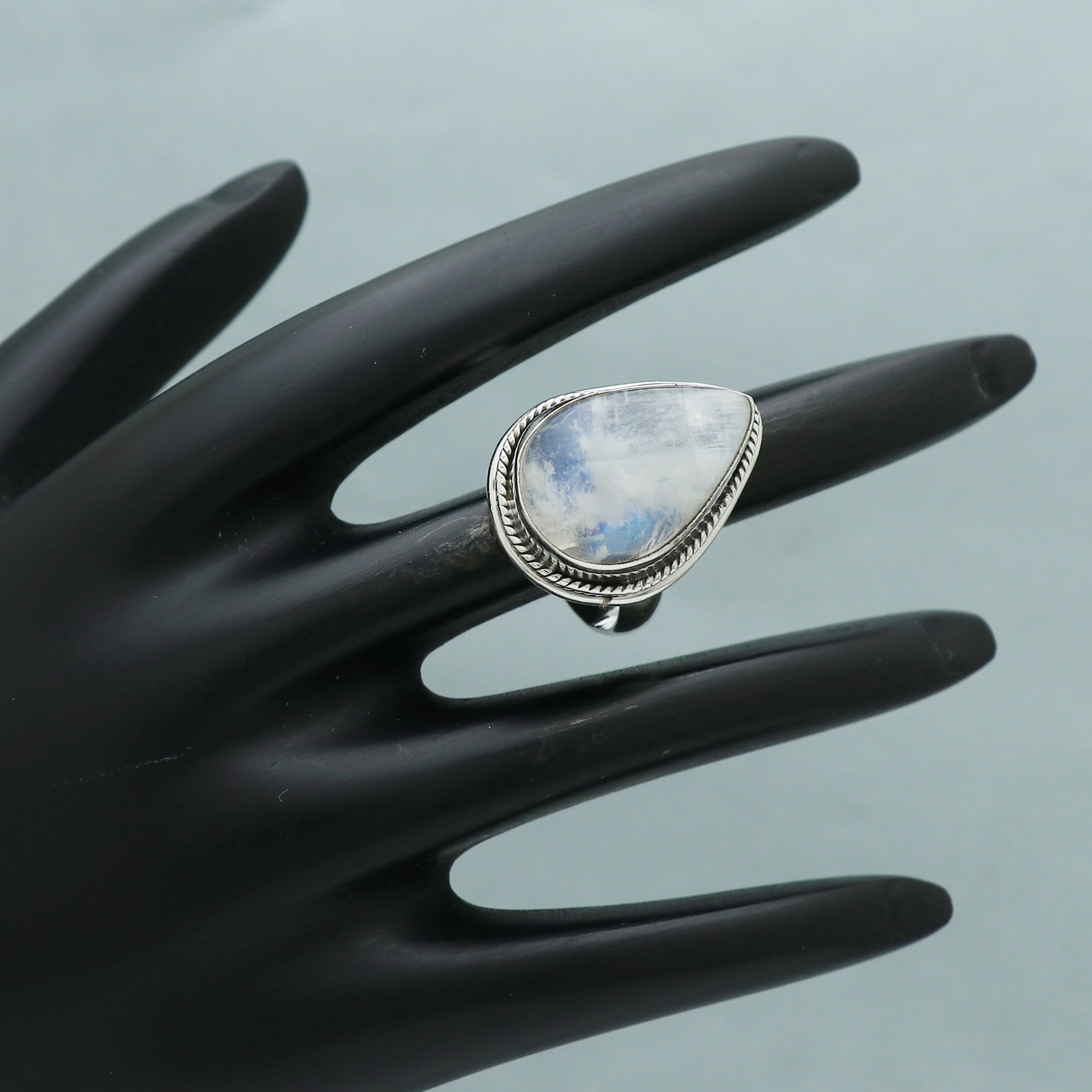 Free Size Stone Rings