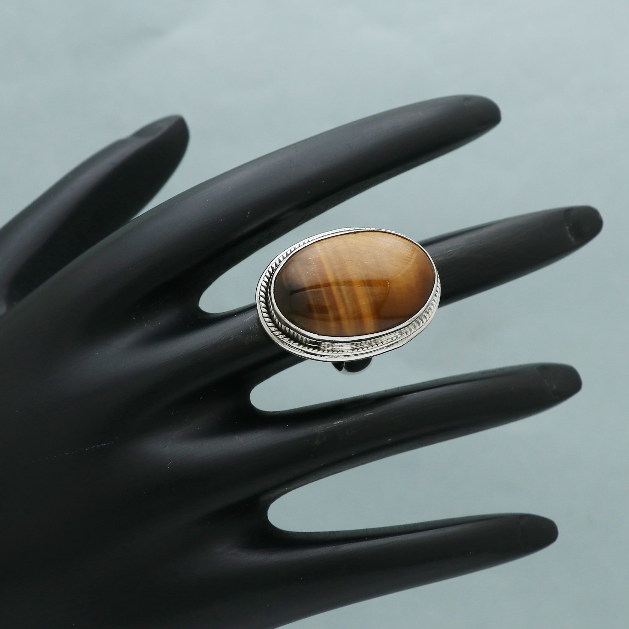 Free Size Stone Rings