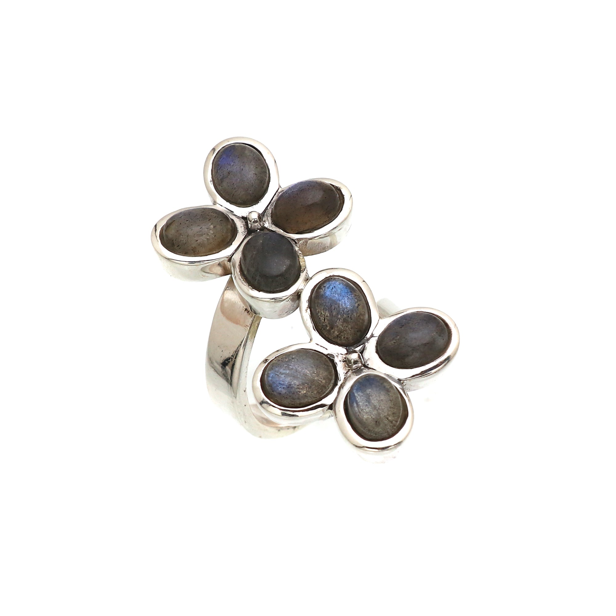 Twin Flower Ring