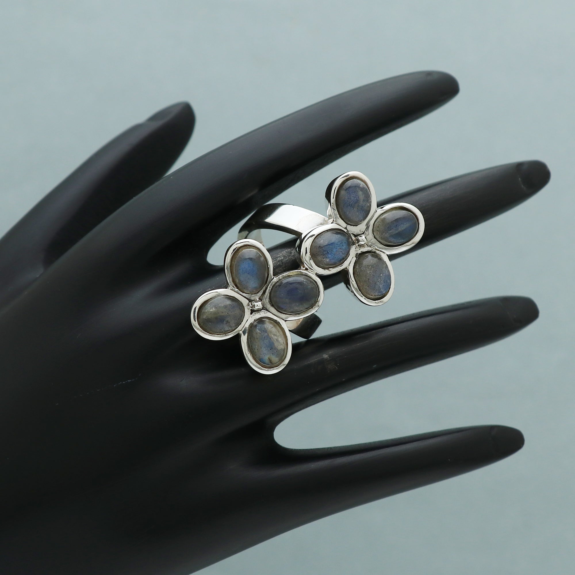 Twin Flower Ring