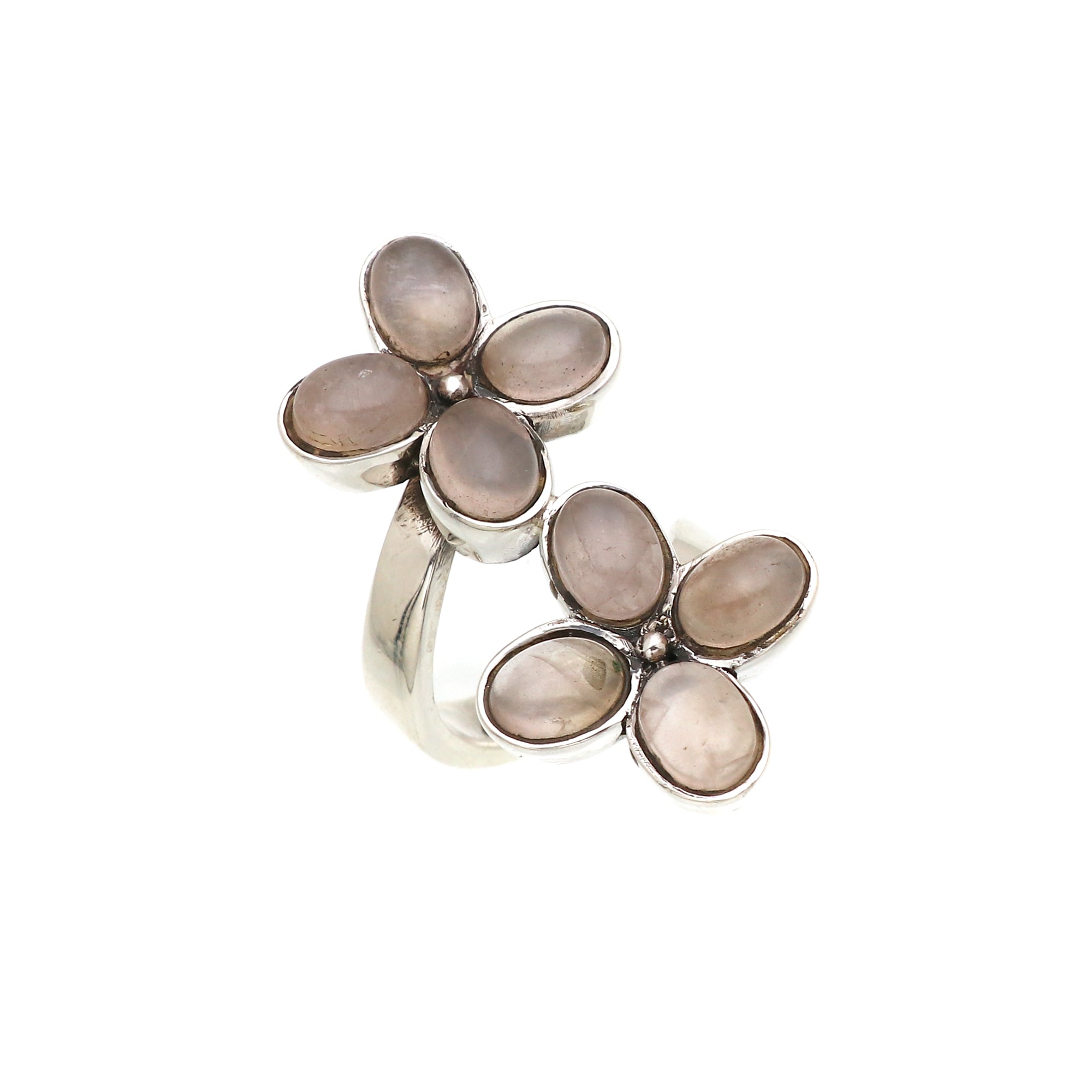 Twin Flower Ring