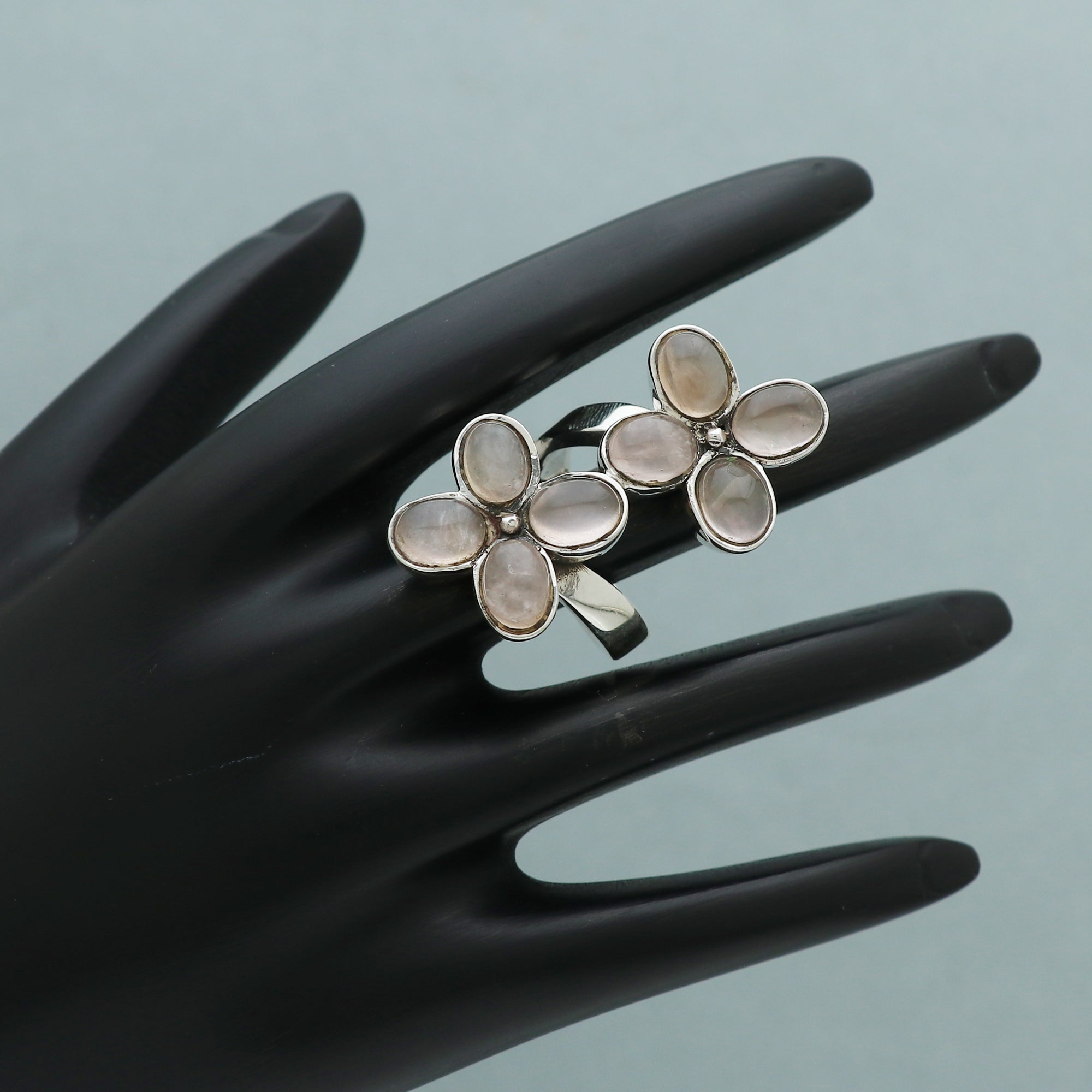 Twin Flower Ring