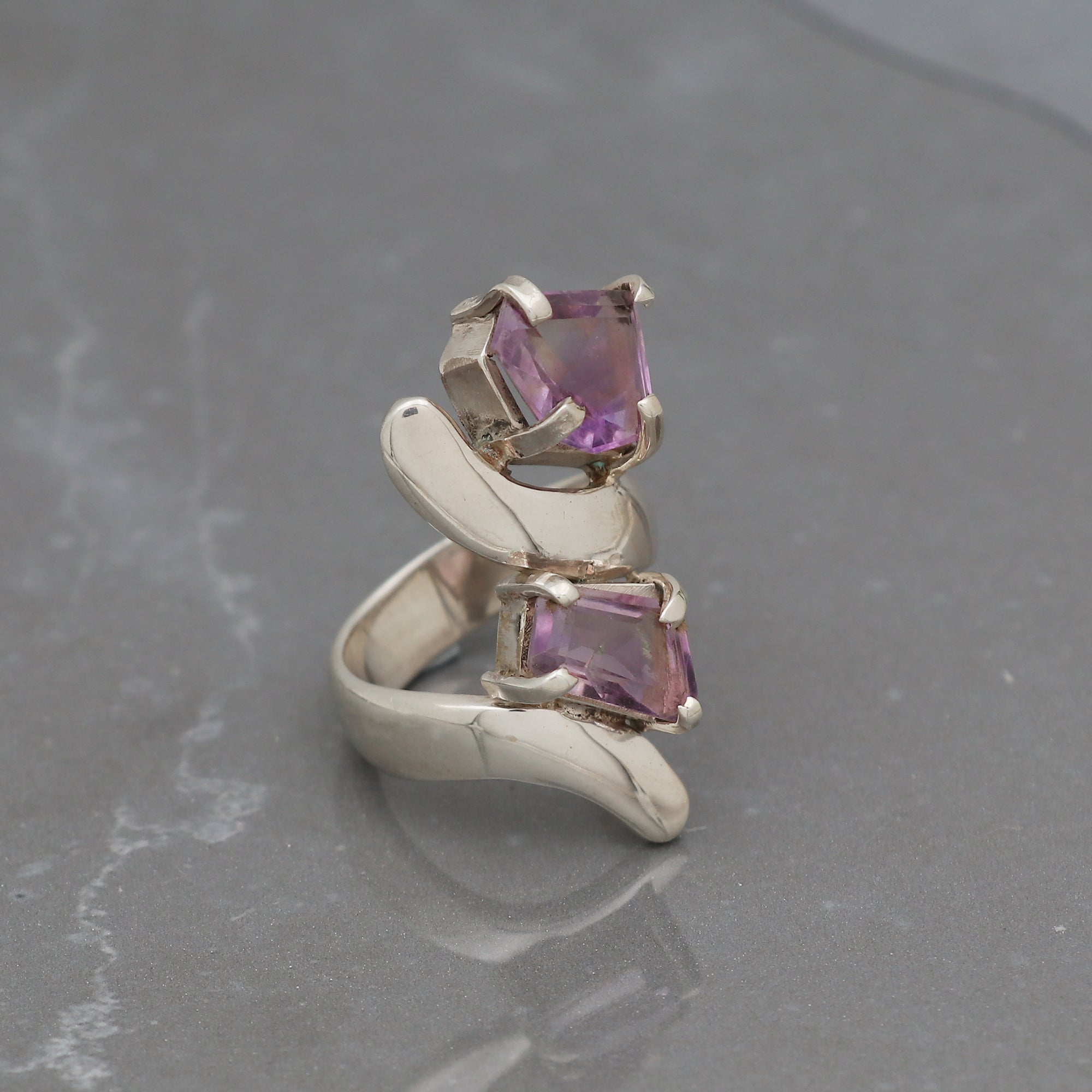 Cact Amethyst Ring